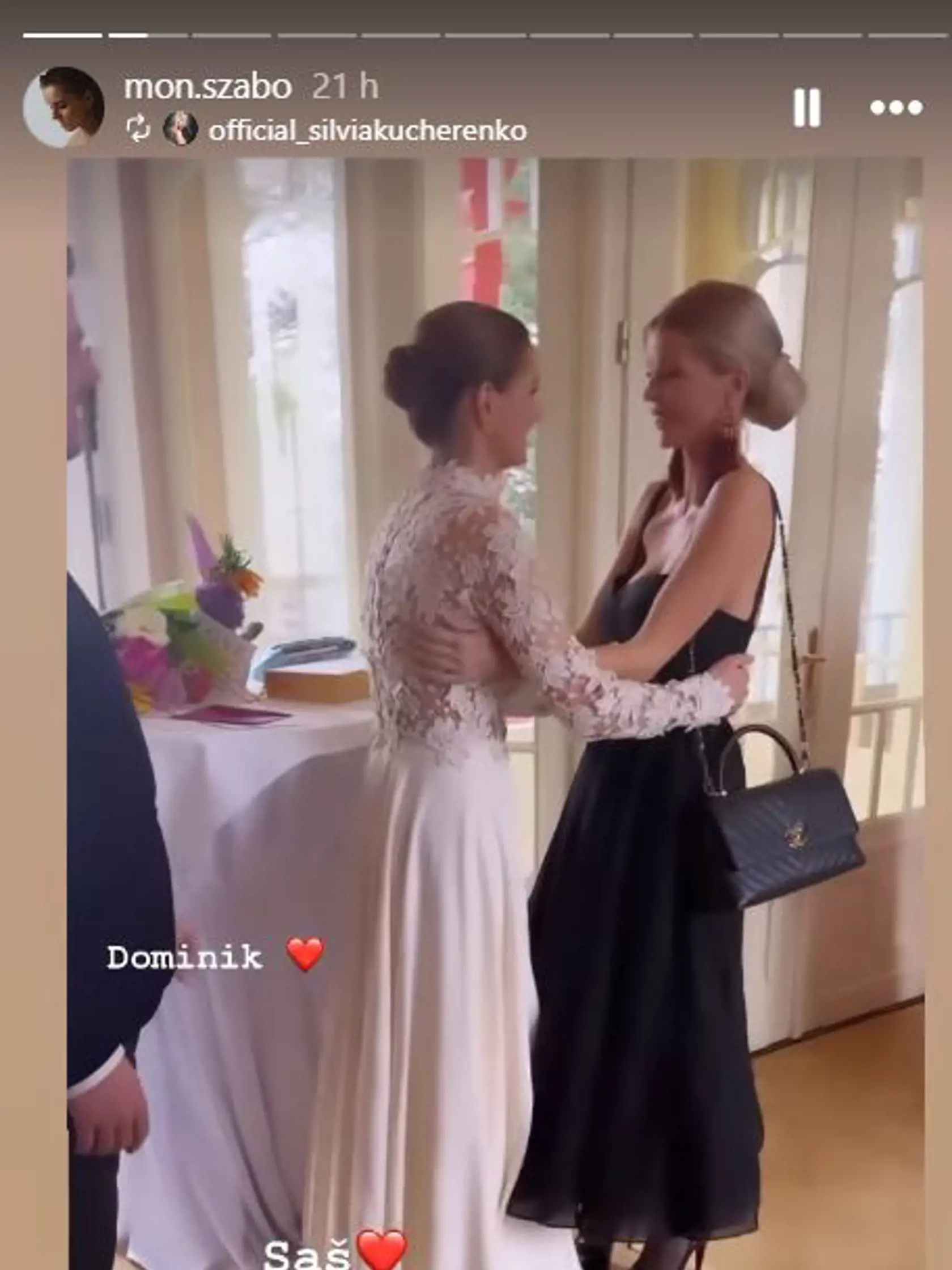 Herečka Monika Horváthová sa druhýkrát vydala. Na jej svadba nechýbala ani jej švagriná Silvia Kucherenko.