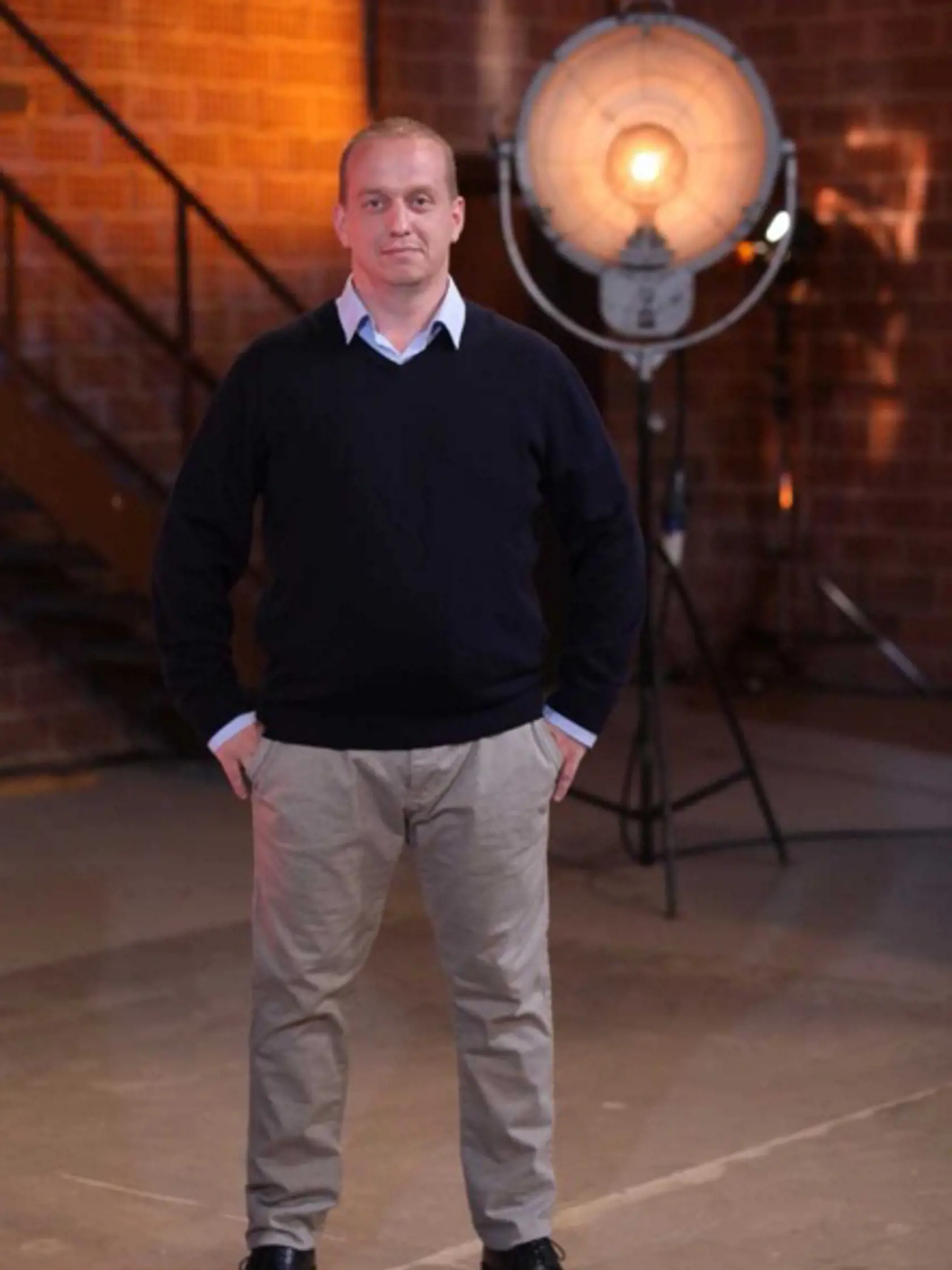 Foto po premene. Jozef schudol 24 kíl.