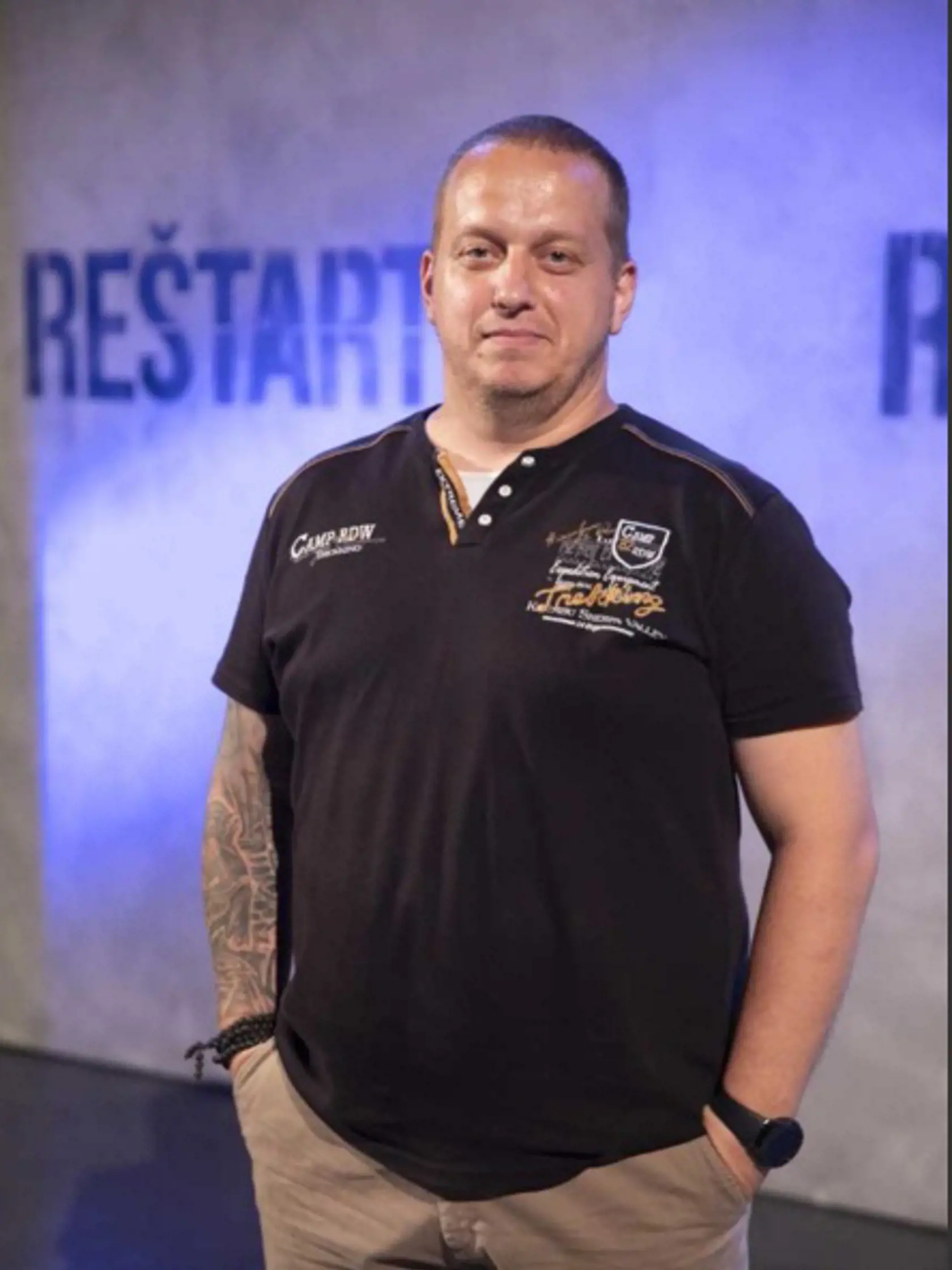 Jozef vážil pred premenou 122 kg.