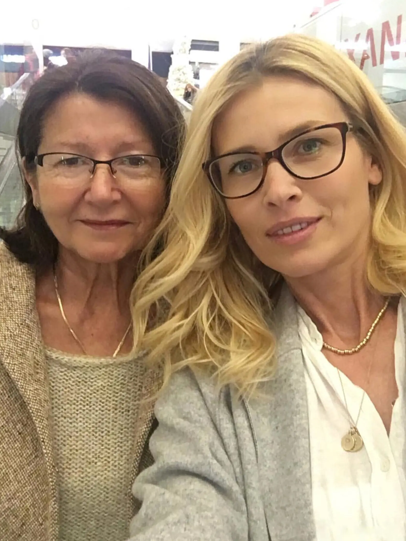 Daniela Peštová s mamou.