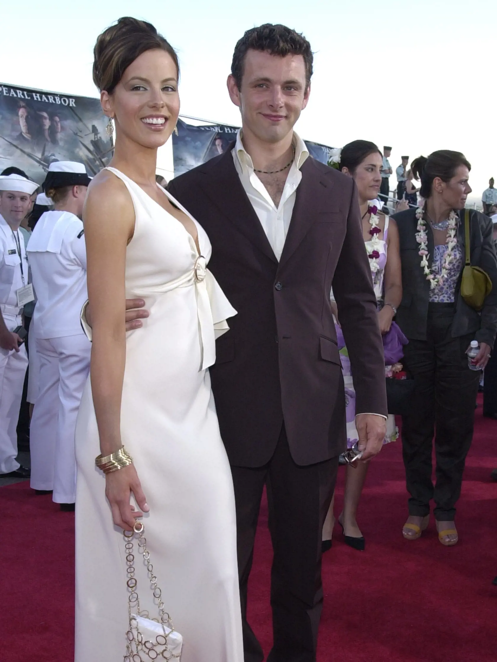 Kate Beckinsale a Michael Sheen v roku 2001