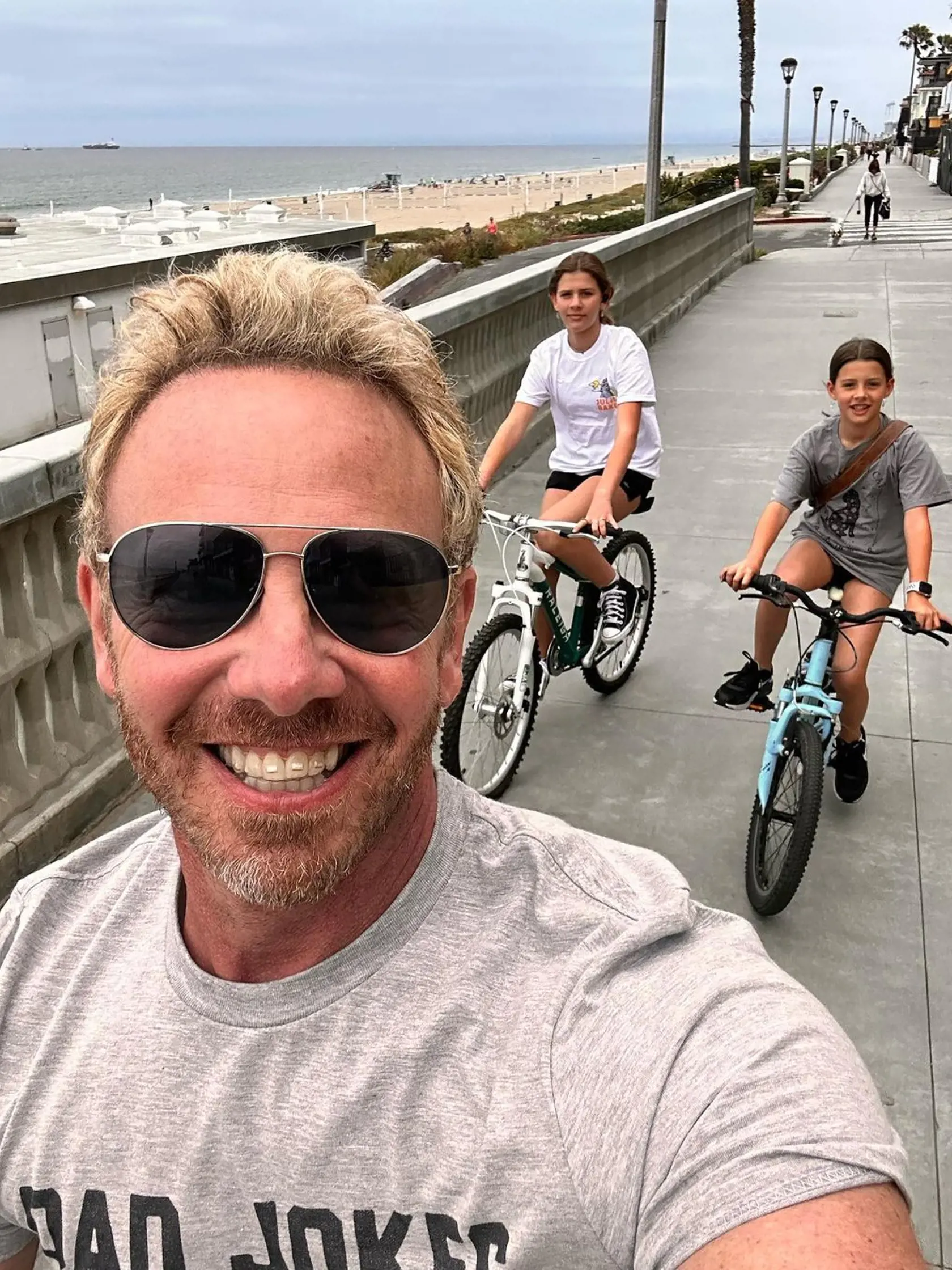 Ian Ziering má dve dcéry.