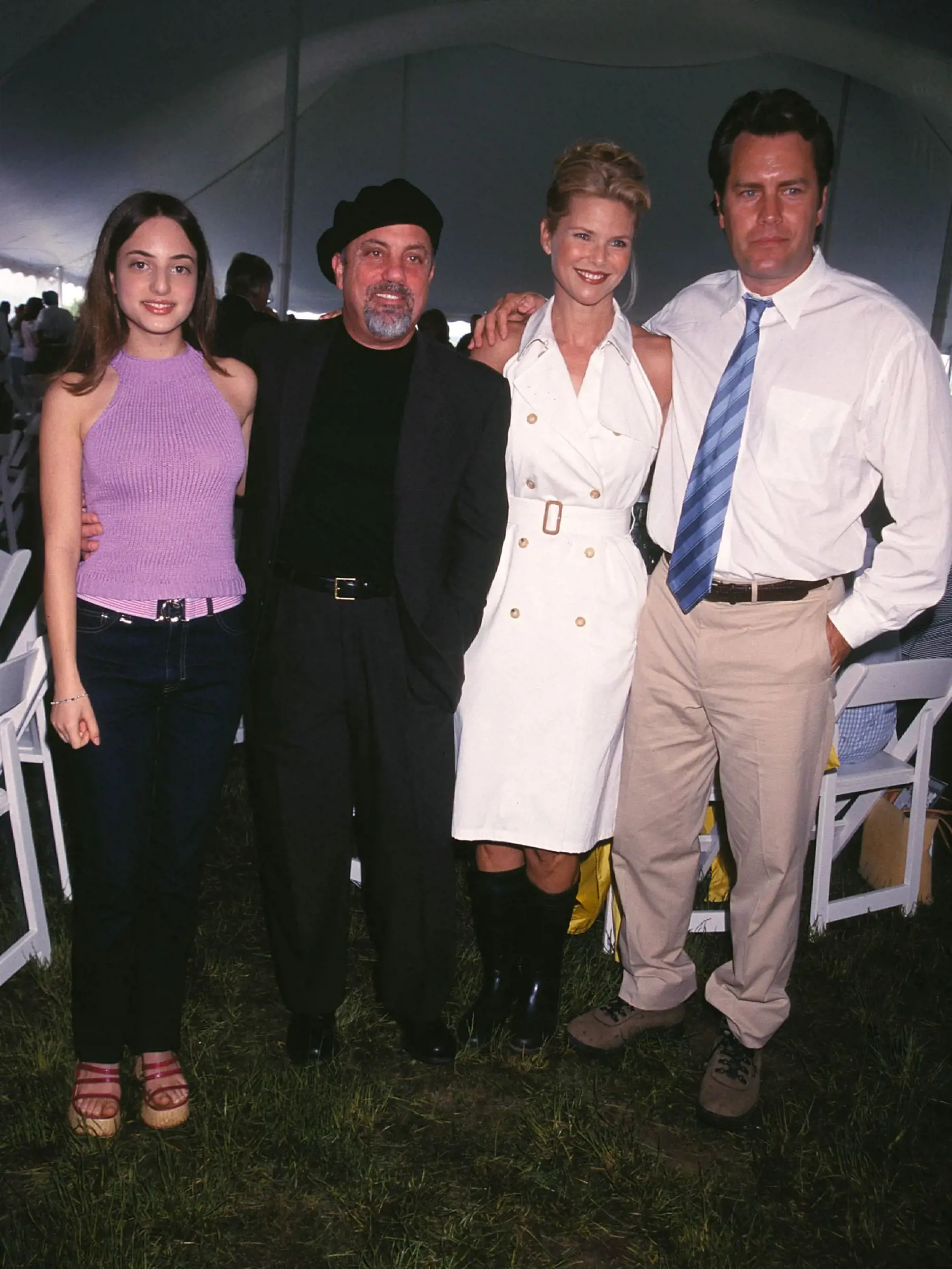 Alexa Joel, Billy Joel, Christie Brinkley, Peter Cooke 