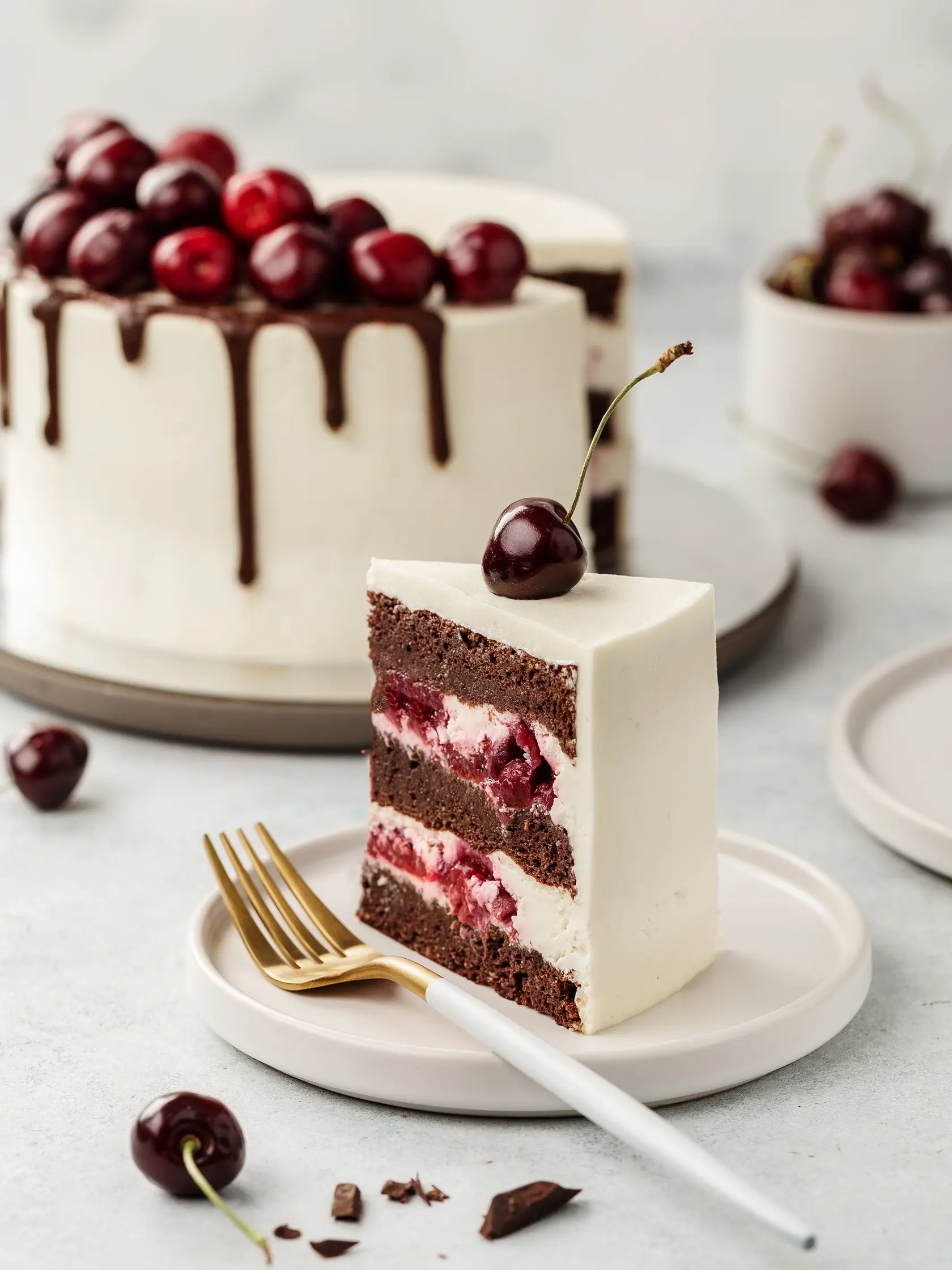 Schwarzwaldská torta.