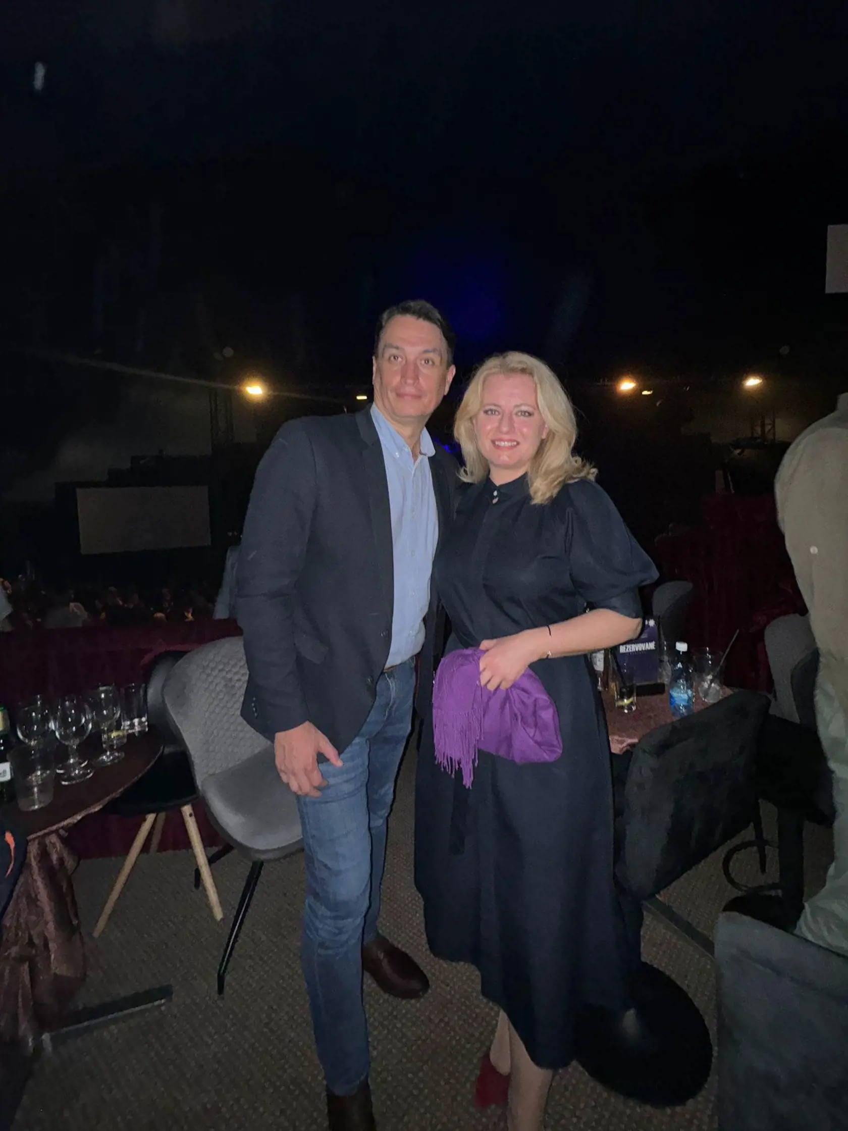 Na koncerte sa zabávali aj prezidentka Slovenskej republiky Zuzana Čaputová s partnerom Jurajom Rizmanom.