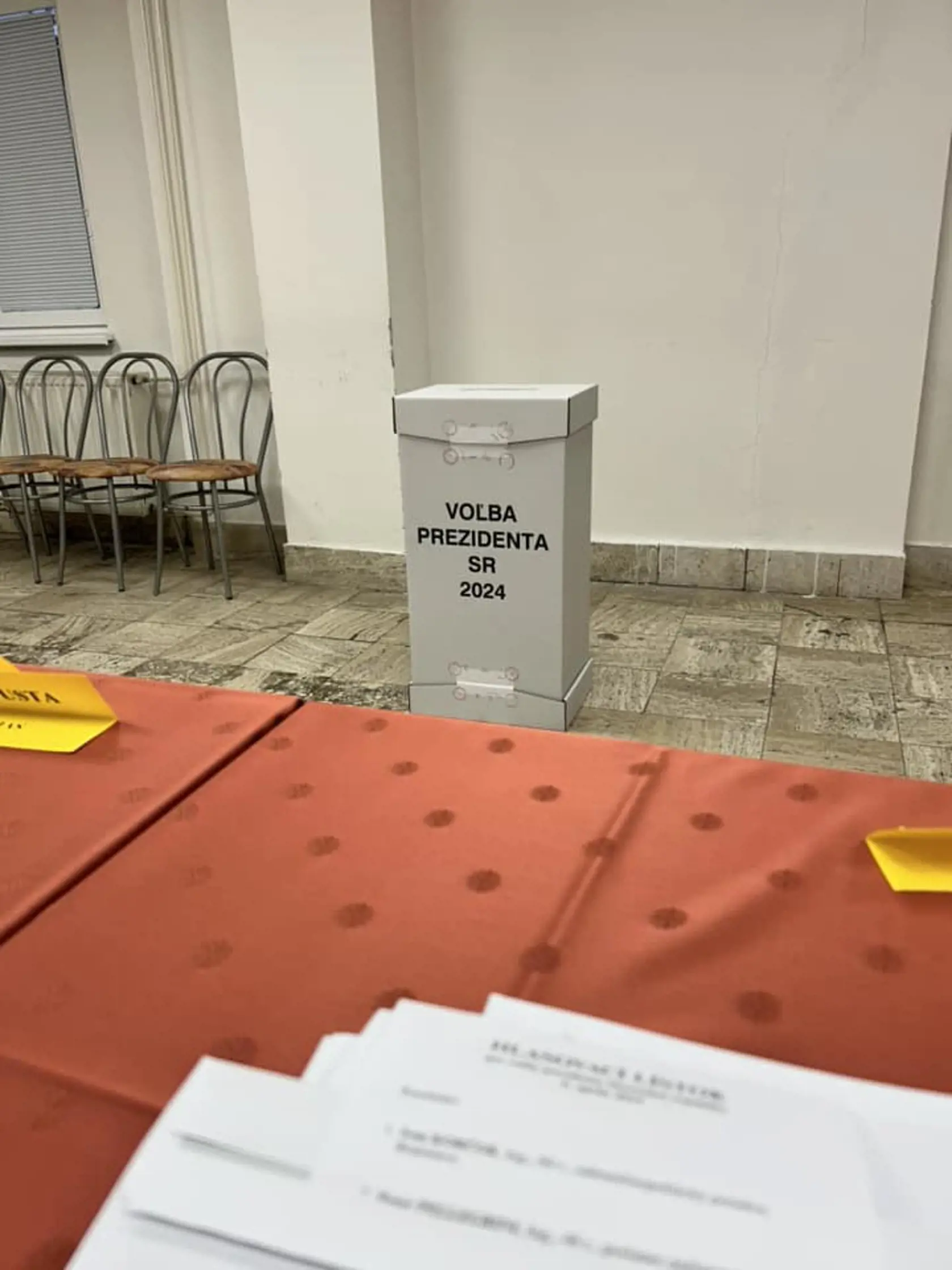 Zuzana bola členka volebnej komisie.