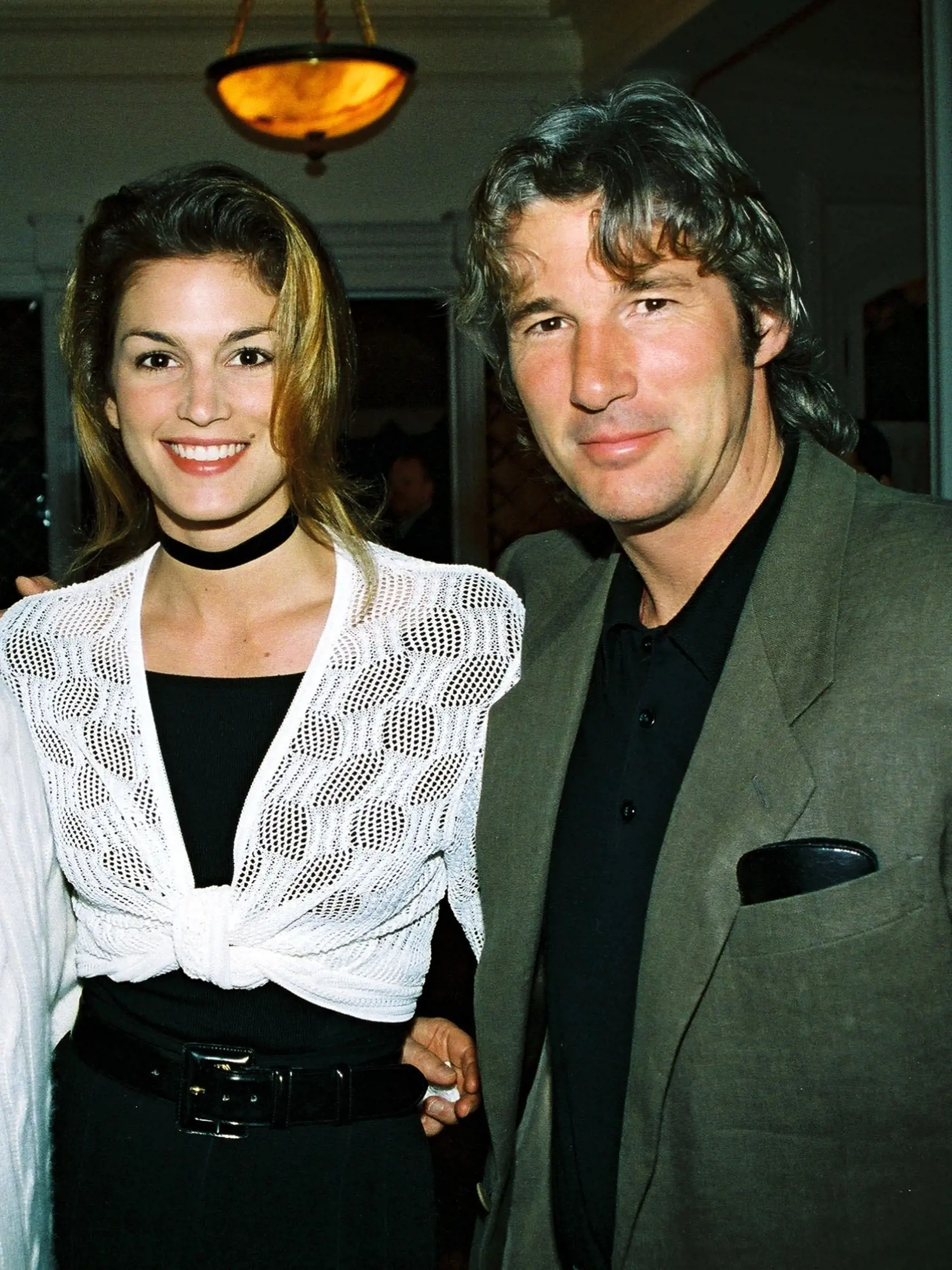 Richard Gere a Cindy Crawford