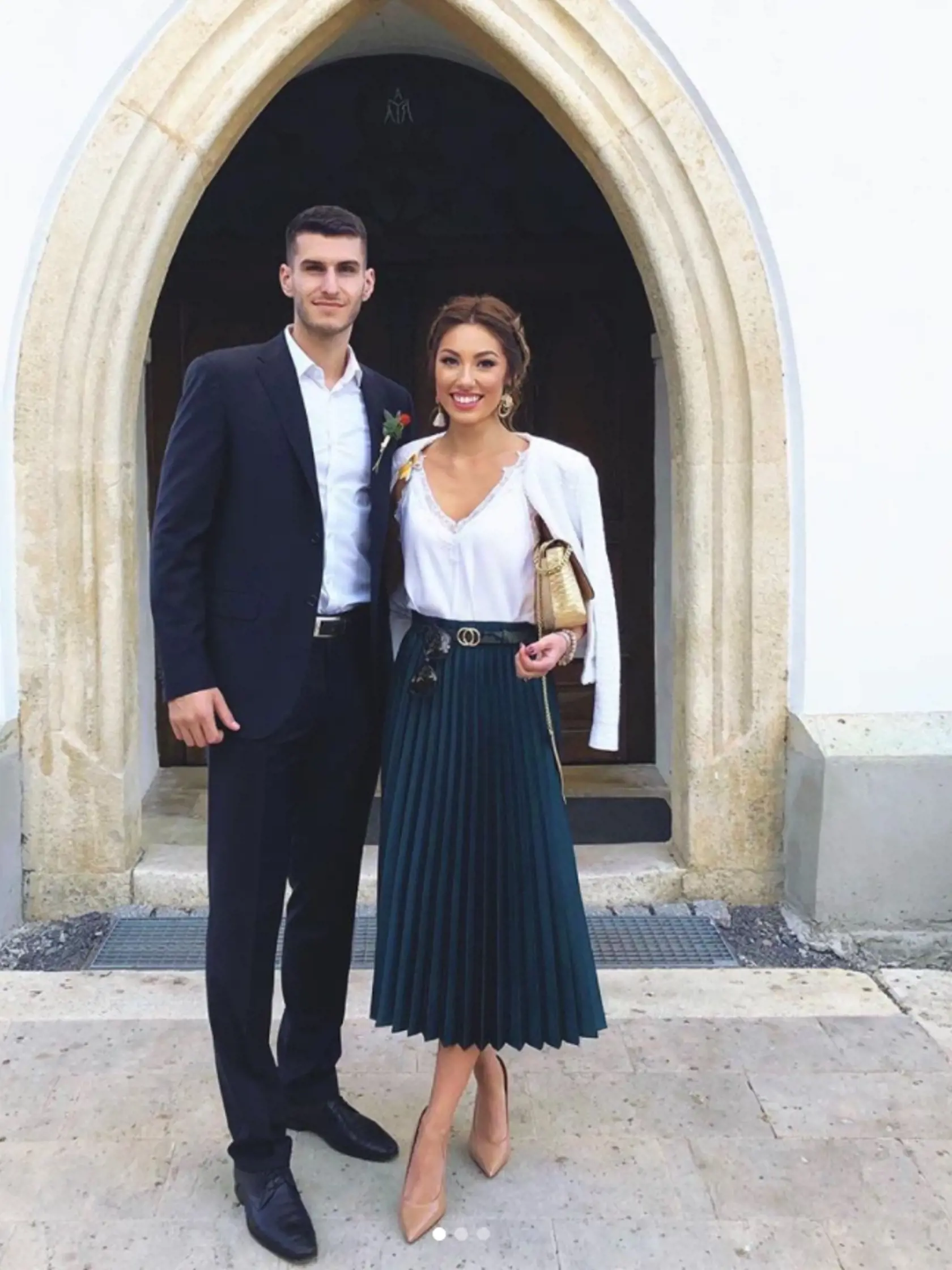 Daniela Christová s manželom.
