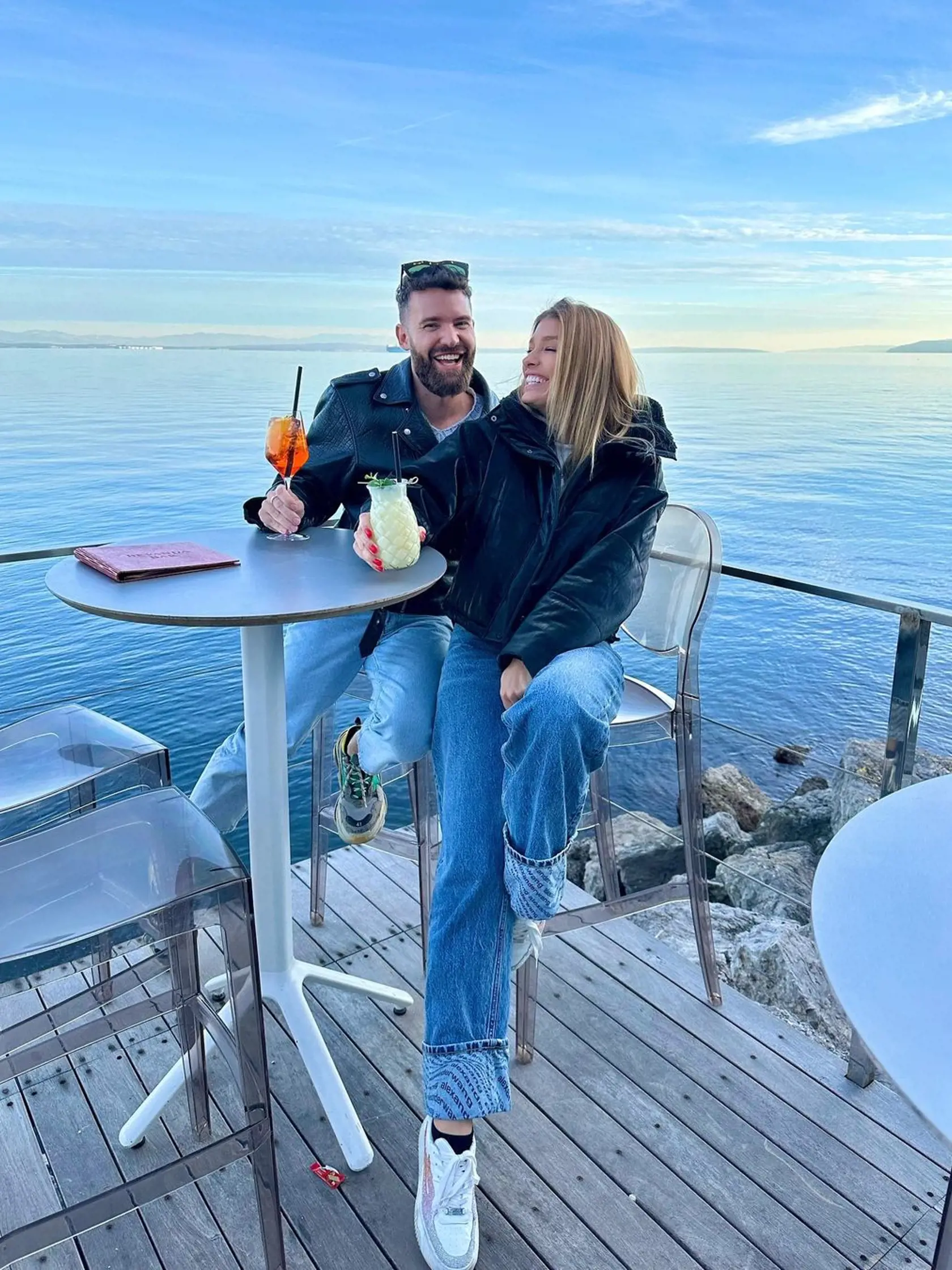 Jasmina Alagič a jej kamarát Milan Švingál v Chorvátsku.