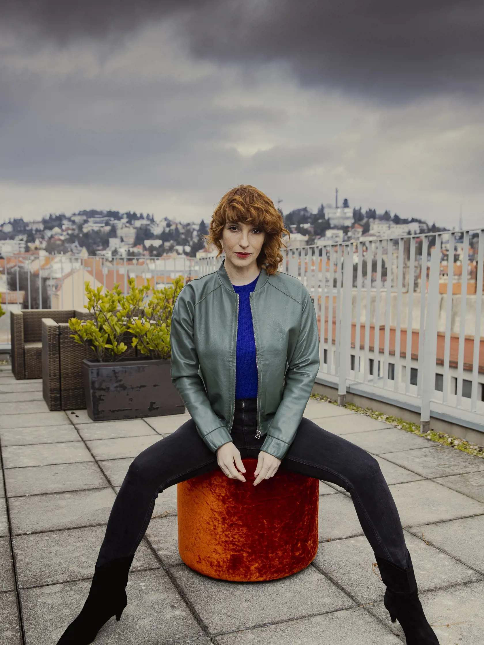 Na snímke Éva „Vica“ Kerekes, slovenská herečka maďarskej národnosti.