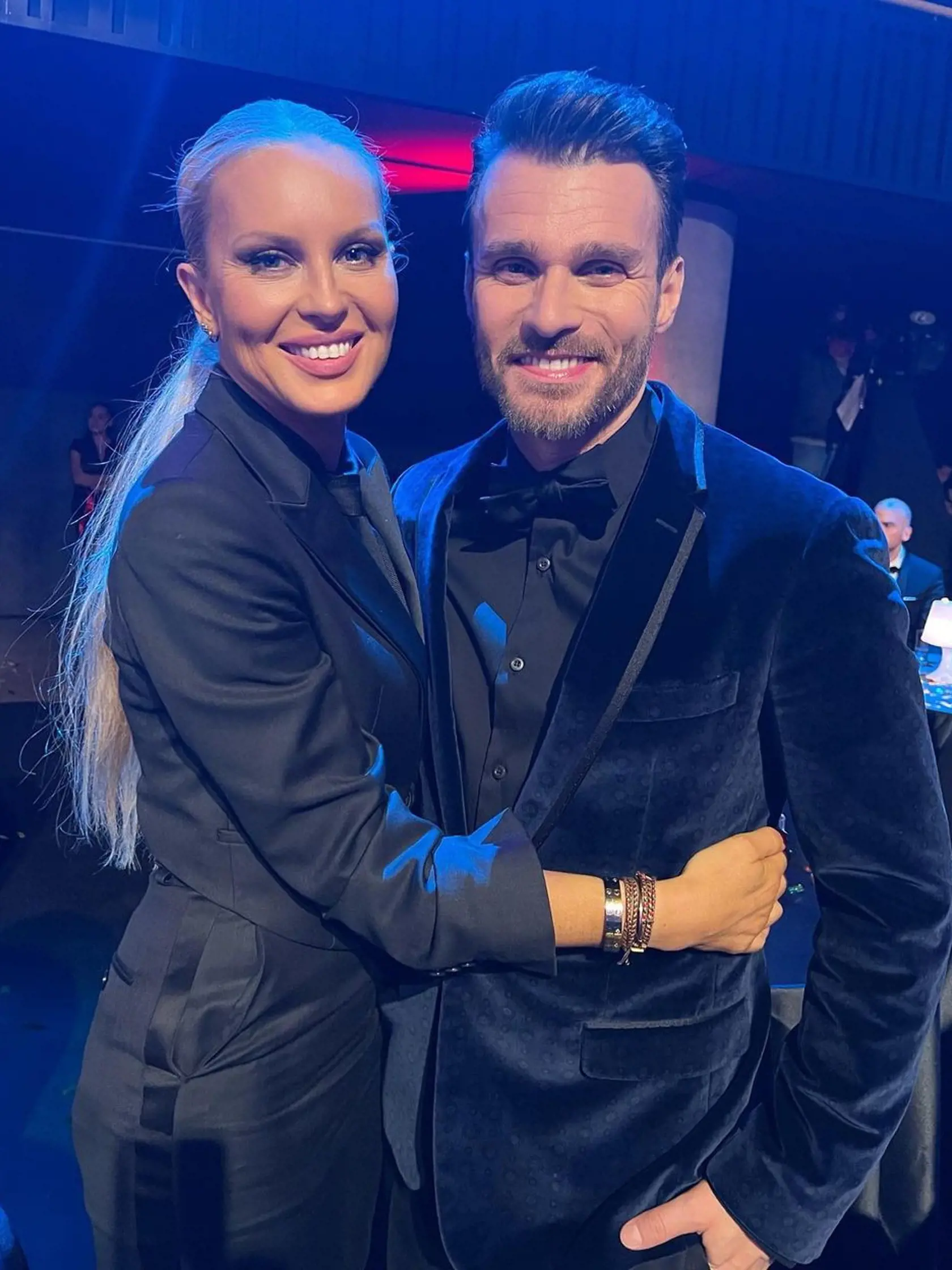 Simona Krainová a Leoš Mareš na slávnostnom udeľovaní cien