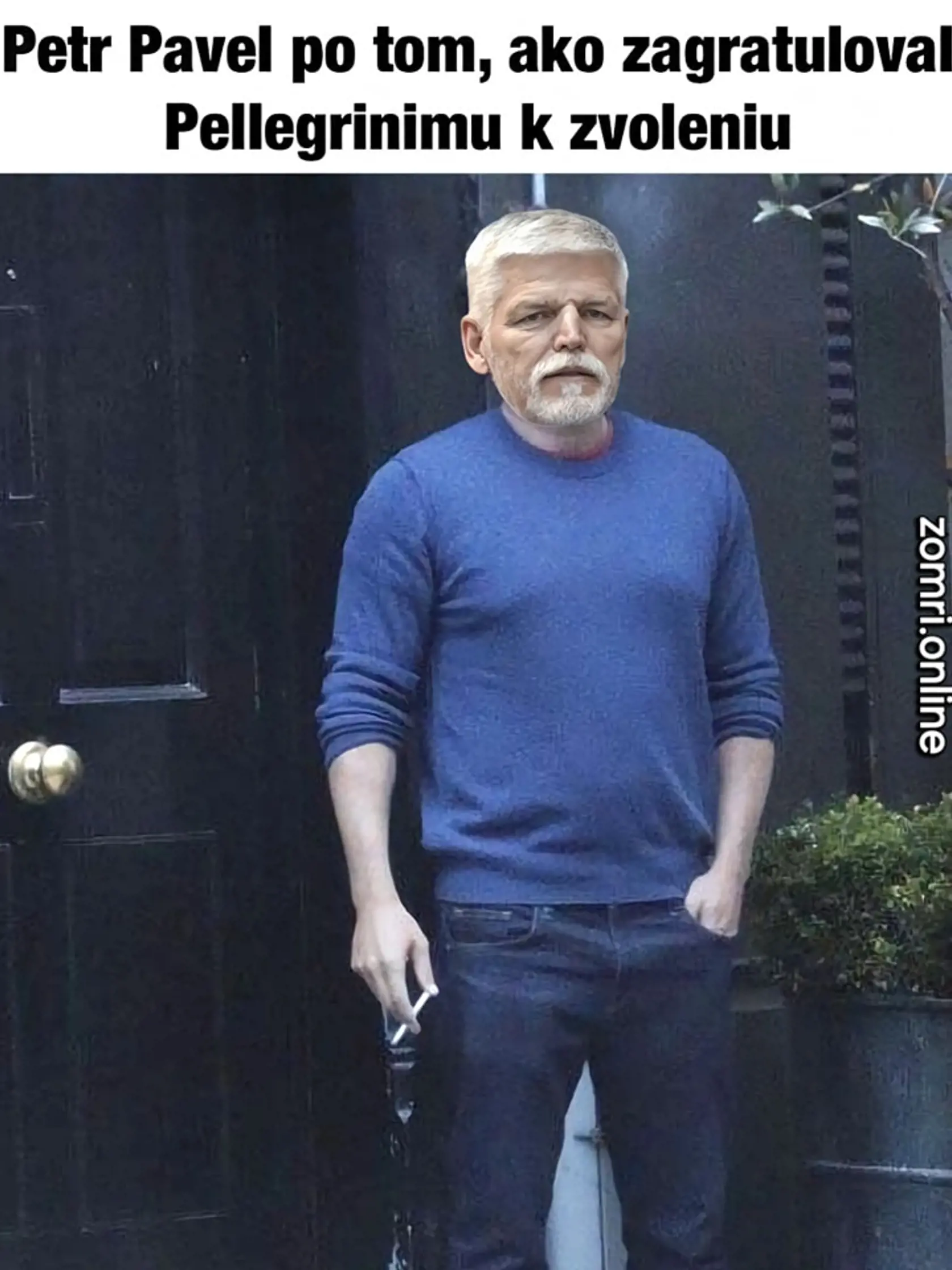 Český prezident Petr Pavel sa išiel trochu prevetrať. Čo smua preháňalo jeho hlavou? Myslel práve na Zuzanu, alebo na Petra?