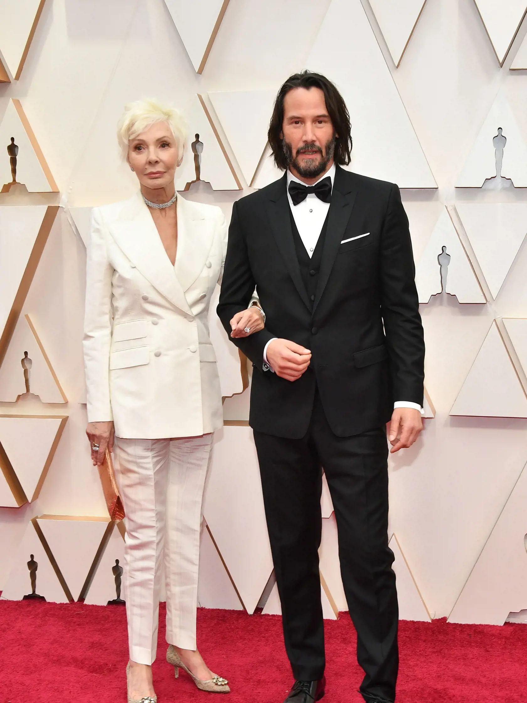 Keanu Reeves s mamou Patriciou Taylor.