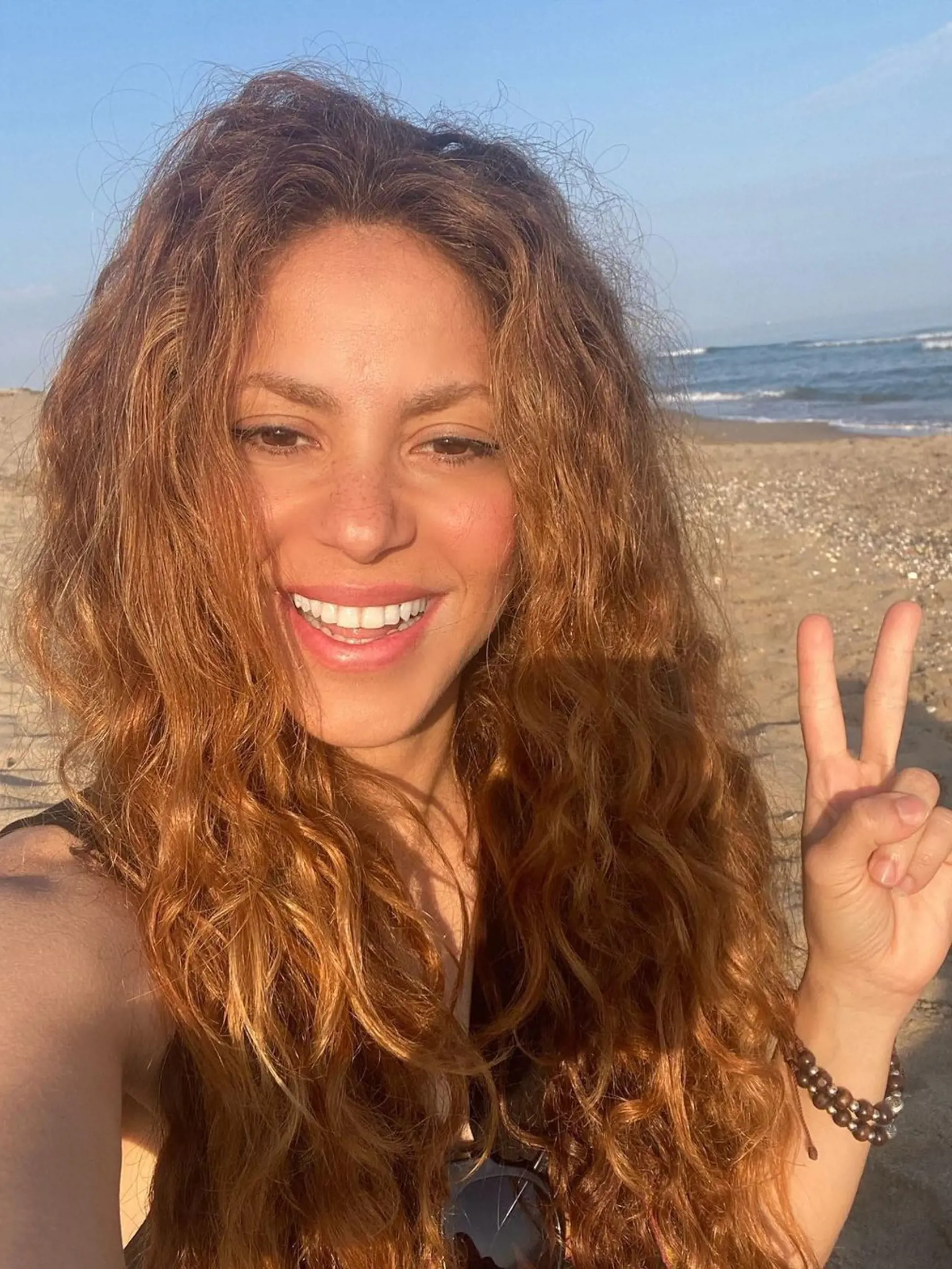 Takto sa Shakira odfotila na plážach slnečnej Ibizy.