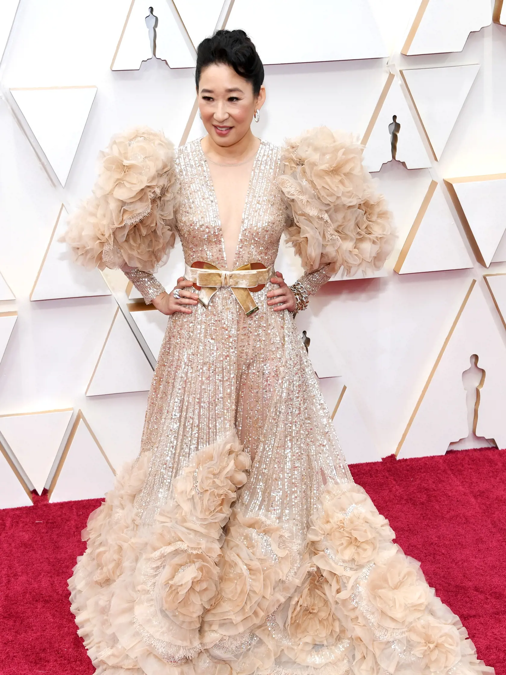 Americká herečka Sandra Oh.