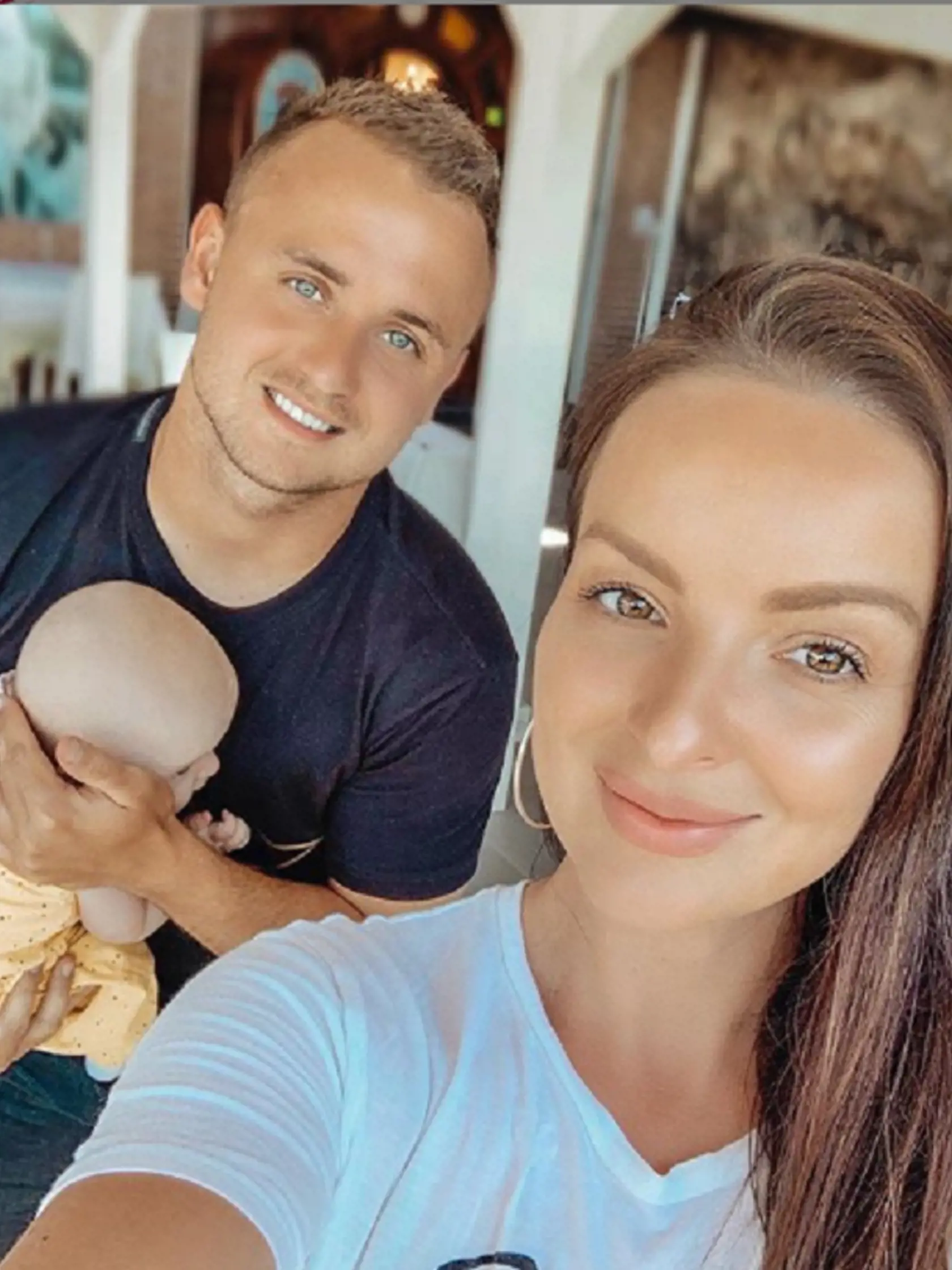 Daniela Nízlová s rodinou