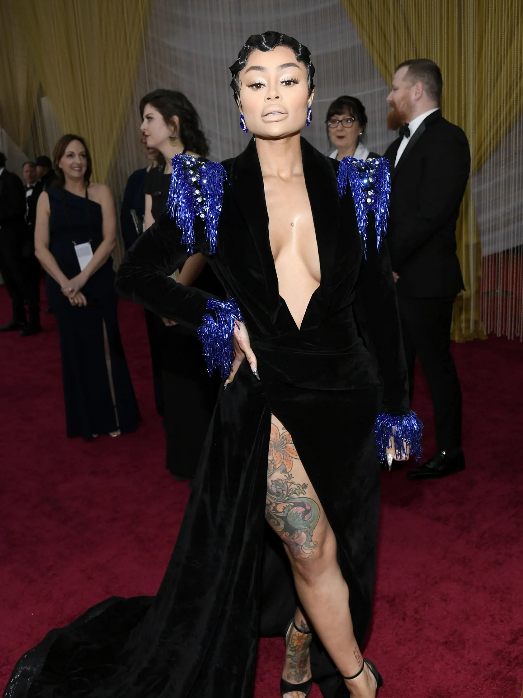 Americká modelka Blac Chyna.