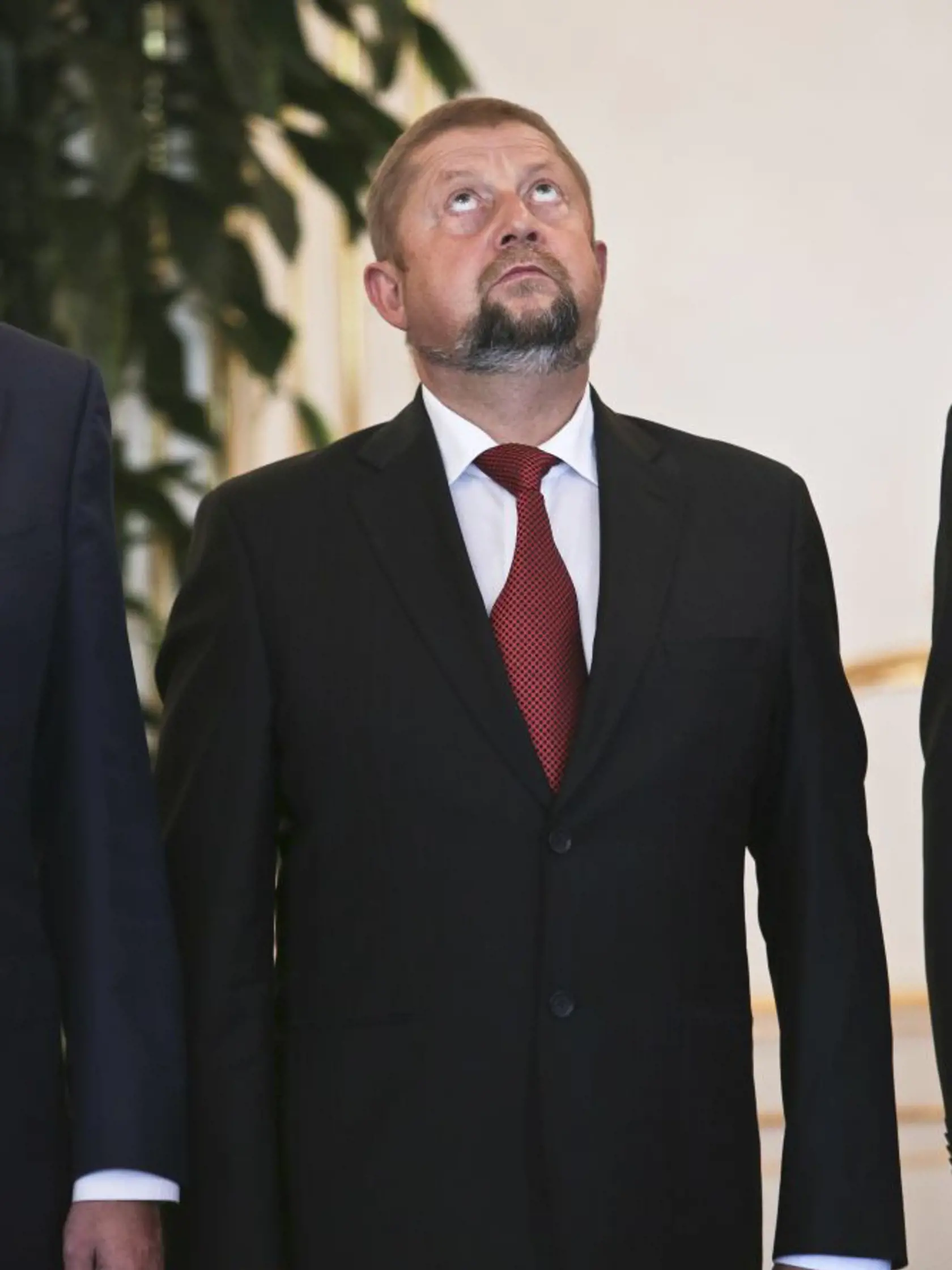 Štefan Harabin kedysi v Prezidenskom paláci.