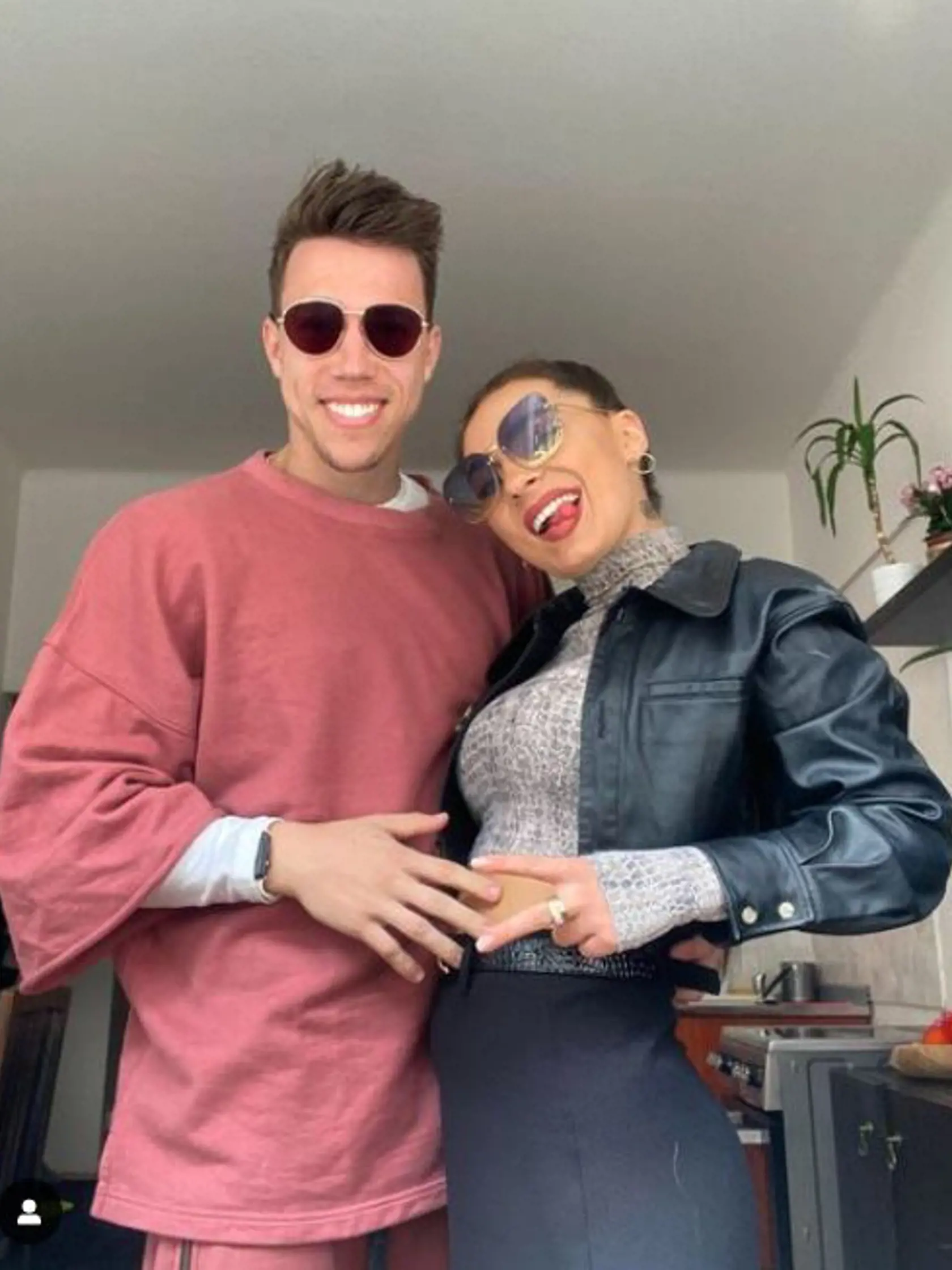 Kryštof žil s muzikálovou speváčkou Felicitou Prokešovou.