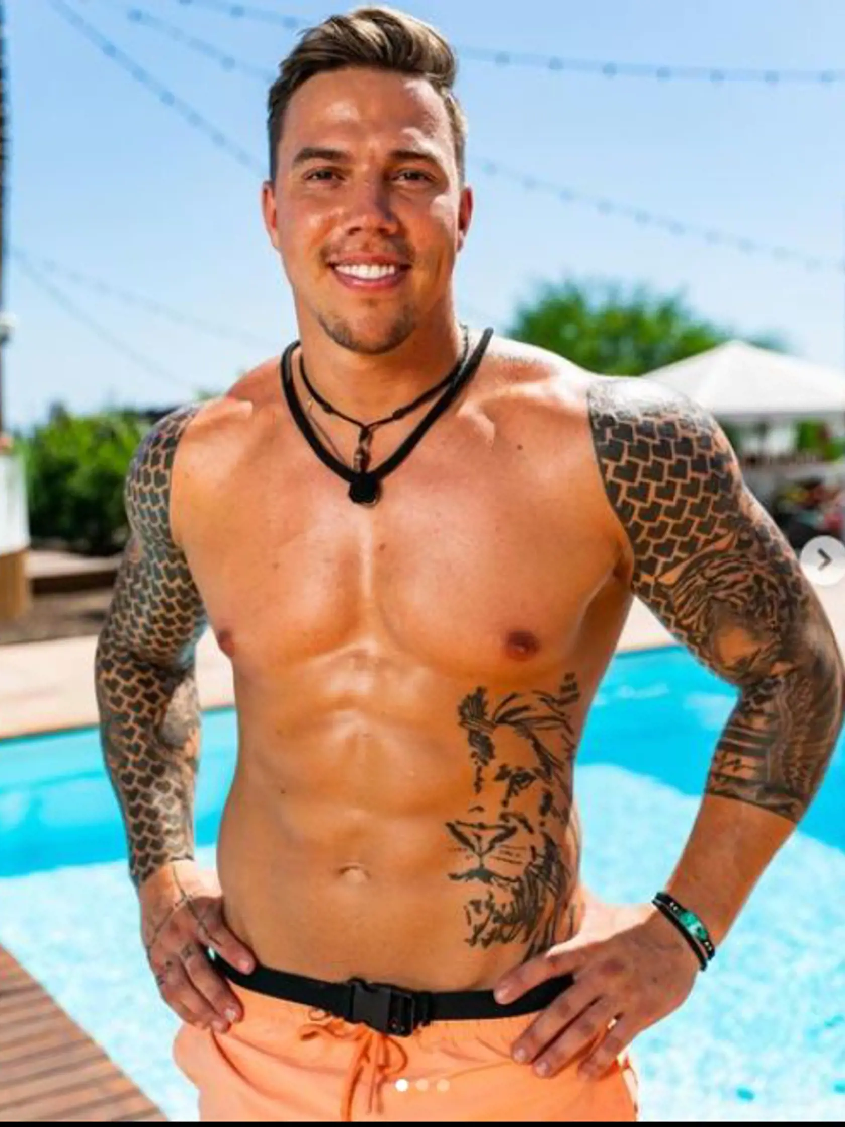 Kryštof z Love Island.