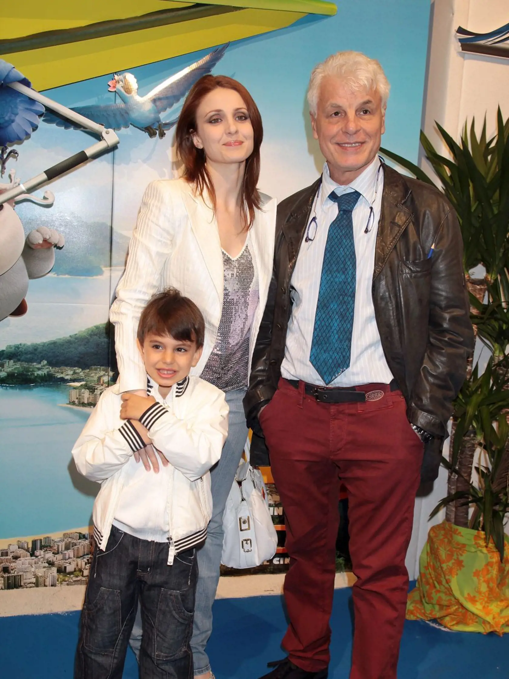 Michele Placido, Federica Vicenti a syn Gabriele