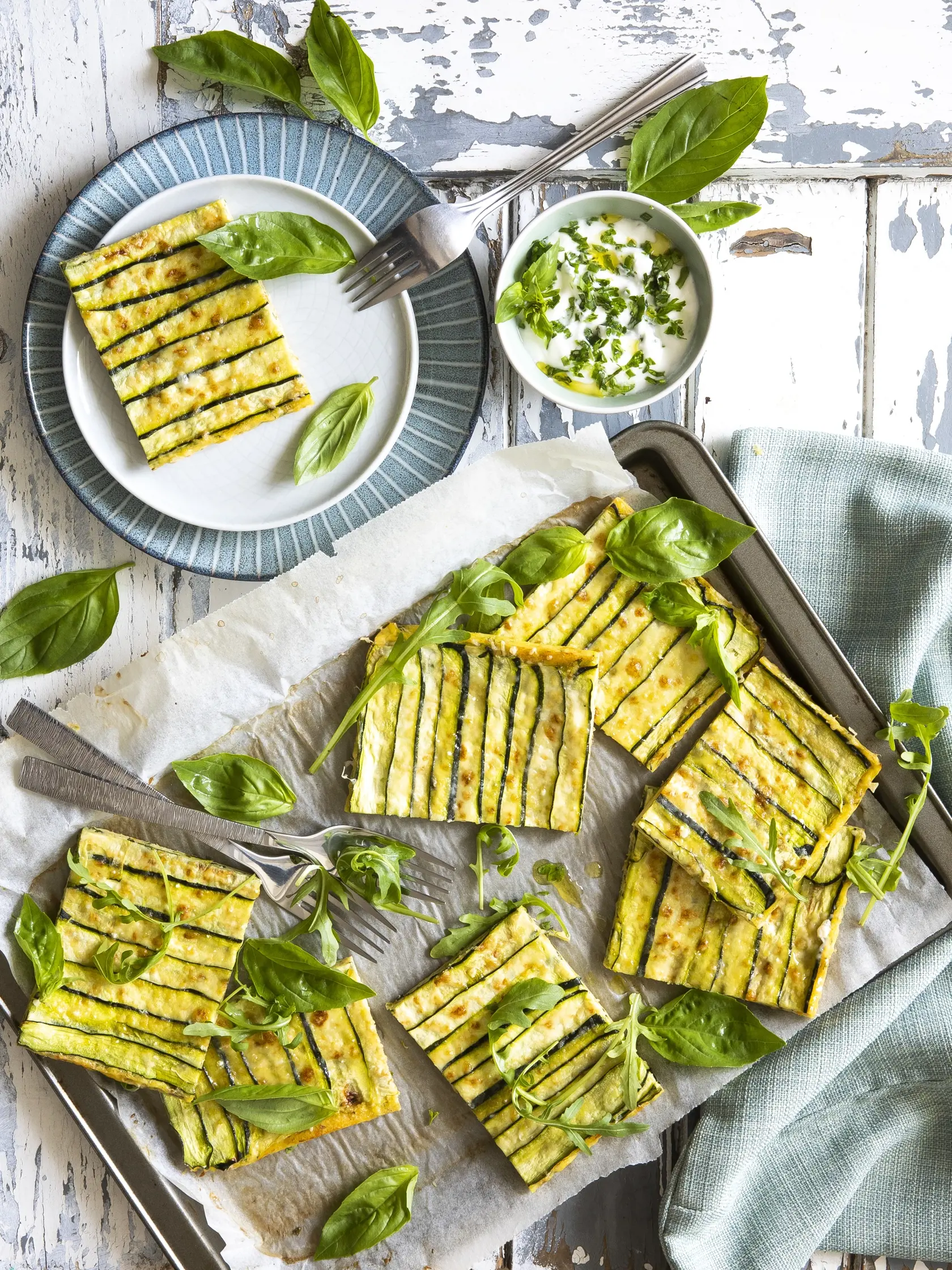 cuketová frittata