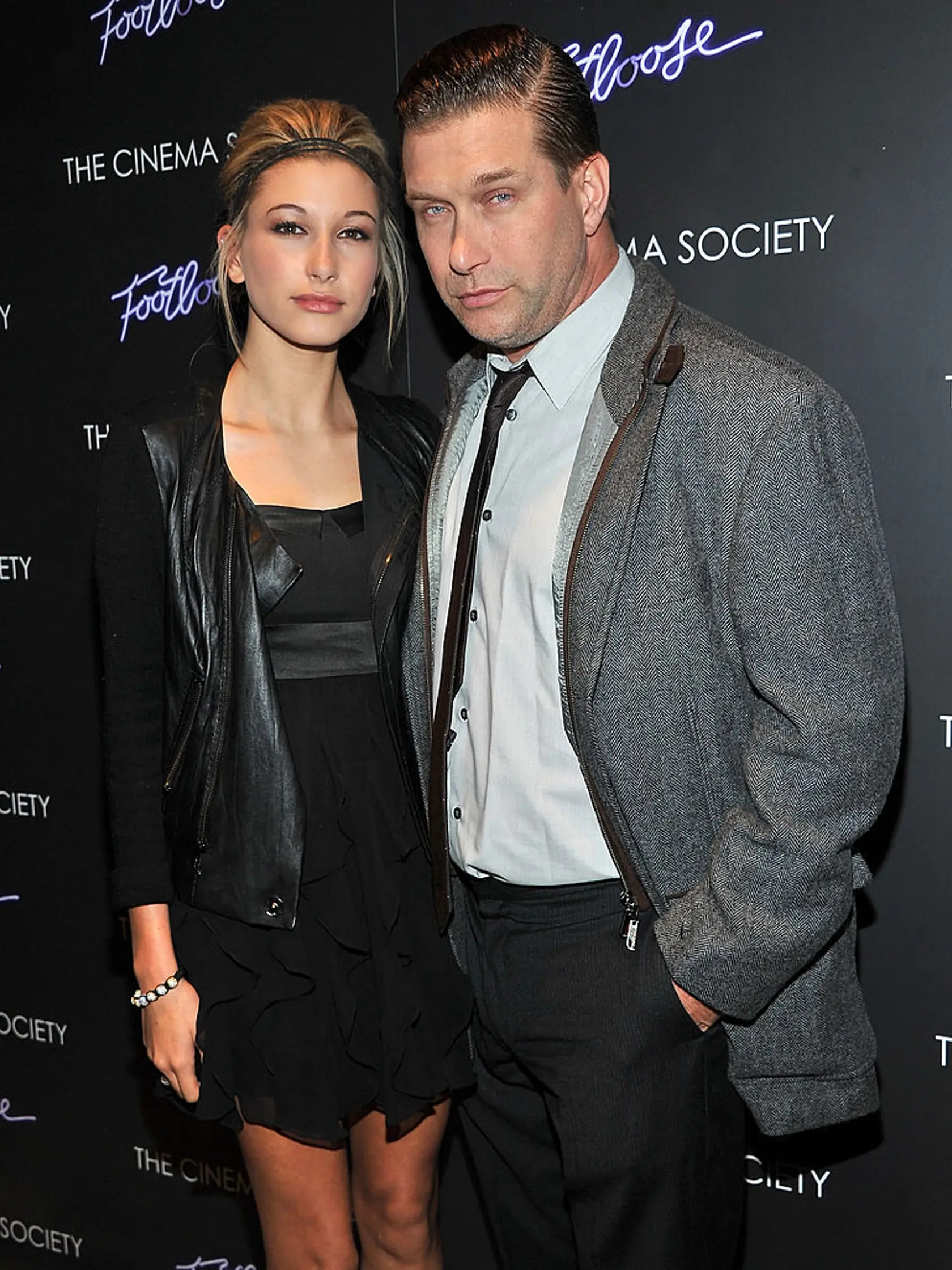 Hailey s otcom Stephenom Baldwinom z hereckej rodiny. 
