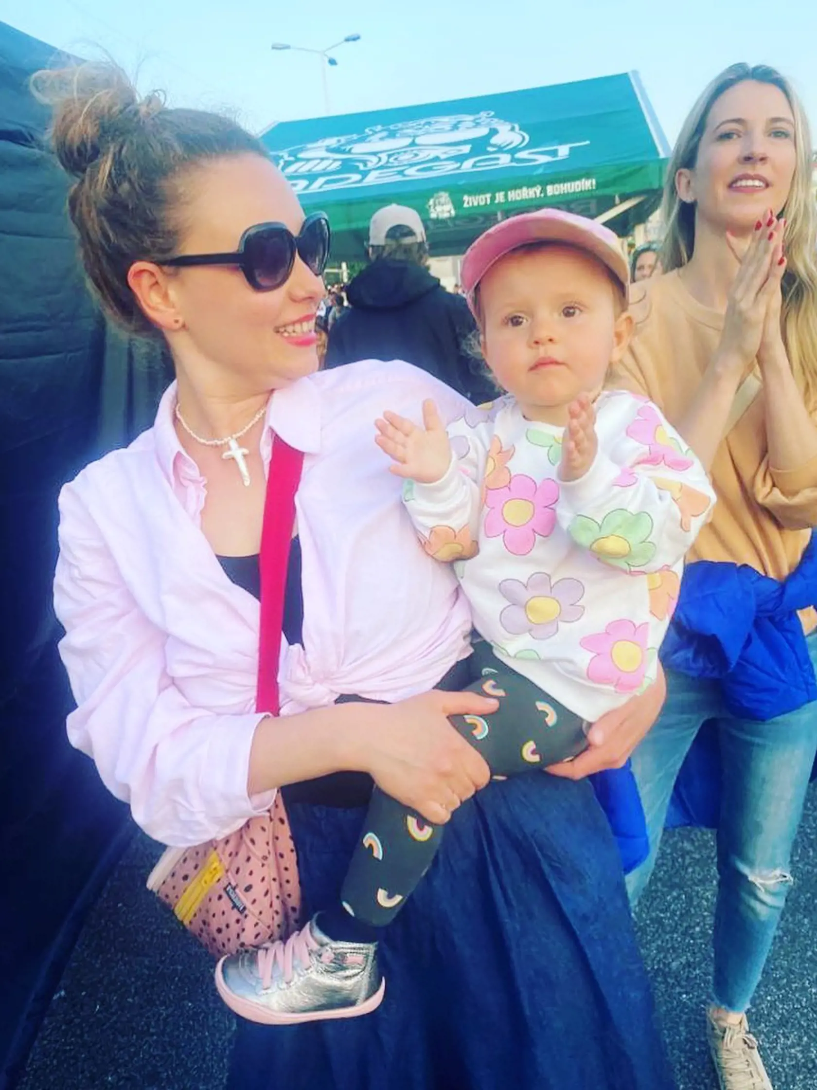 Dominika Kavaschová s dcérou Maiou