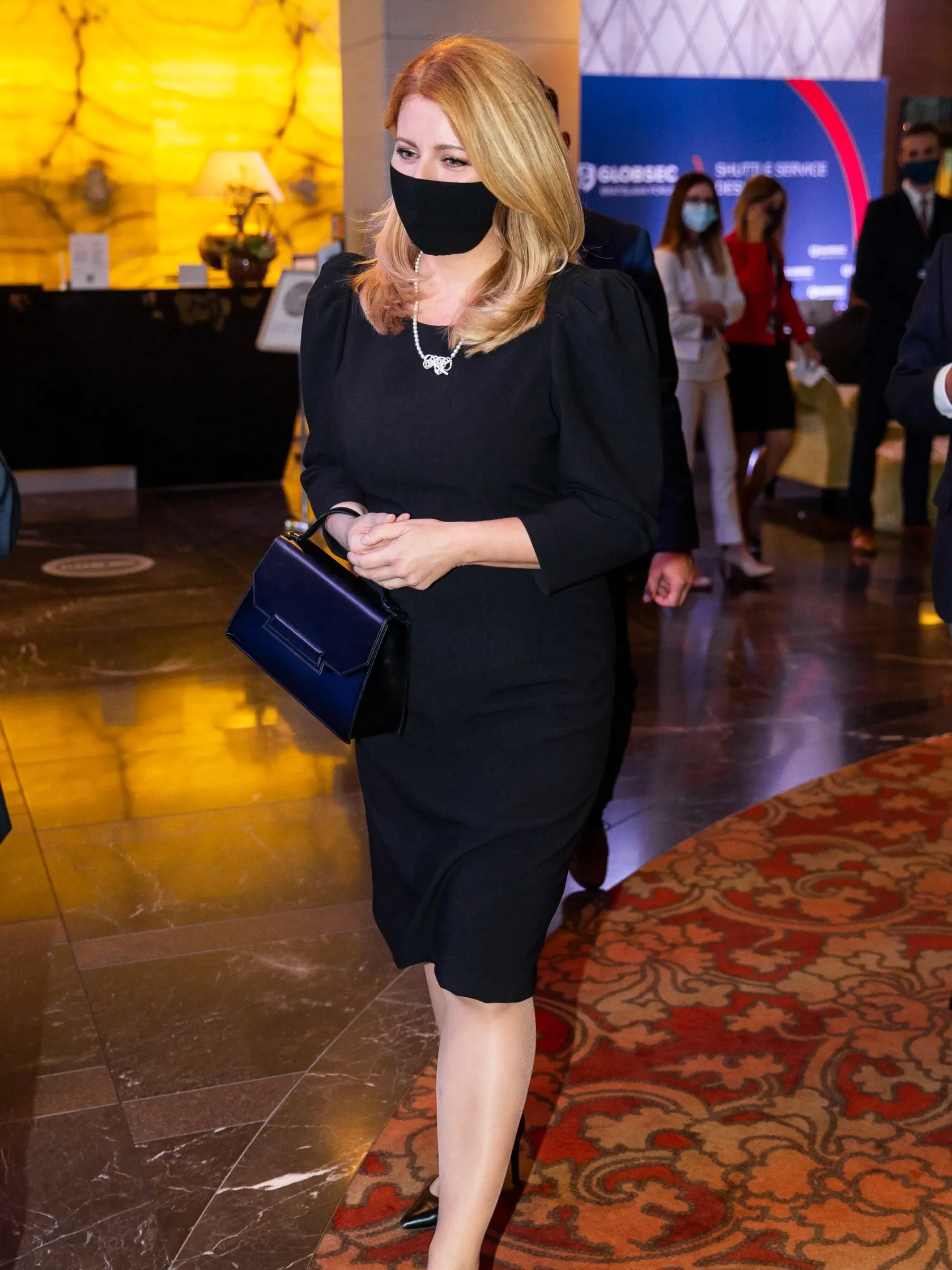 Bezpečnostná konferencia "GLOBSEC 2020" v Bratislave. Na snímke Zuzana Čaputová.