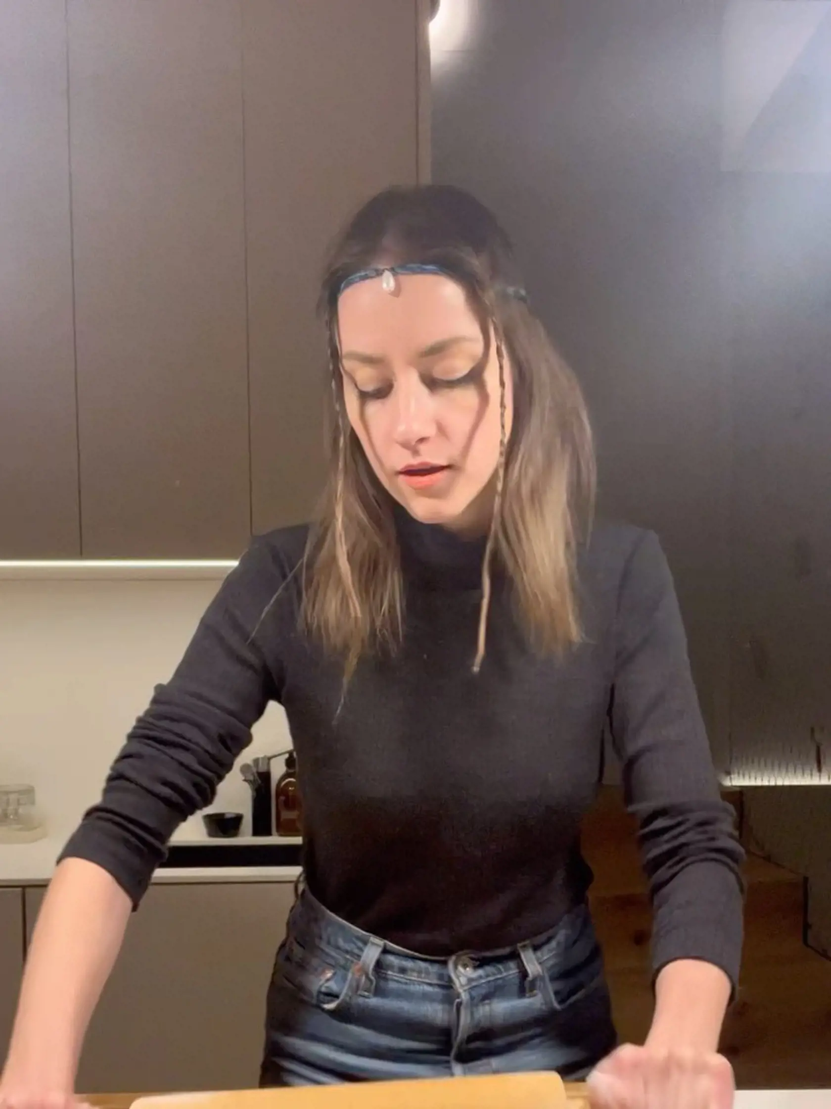 Babsy v svojej novej kuchyni.