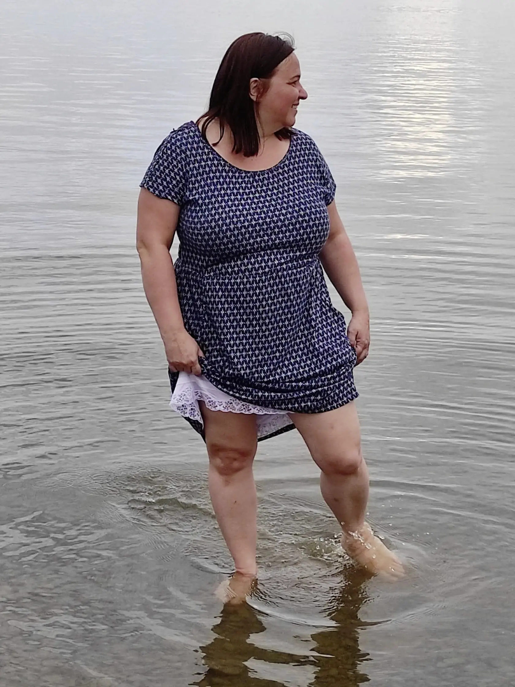 Na tejto fotke skutočne vidno, že som mala 94 kilogramov a je dobre, že ich mám, lebo si to rada pripomínam, aby som na to nezabudla. Ale vtedy som sa nevnímala, že som tučná. Vôbec. 