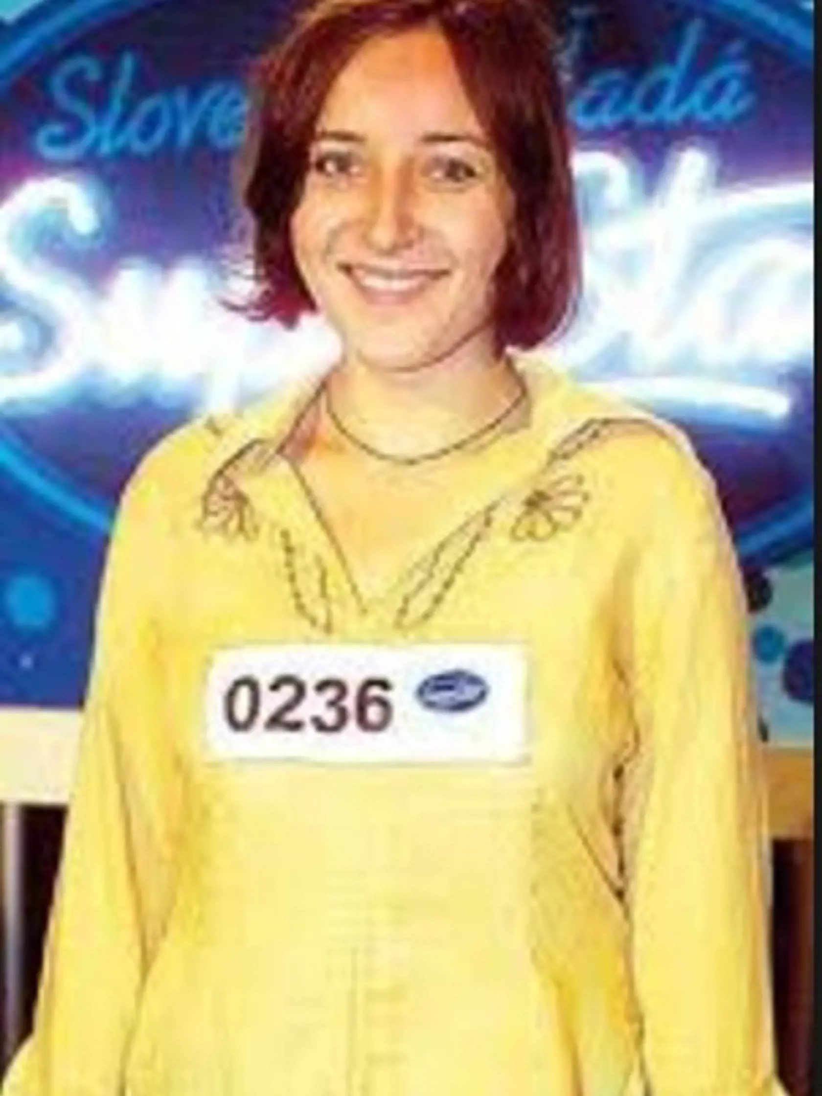 Katka Koščová v roku 2004. Speváčka sa stala prvou víťazkou historicky prvej SuperStar na Slovensku, ktorú ako prvá vysielala RTVS.