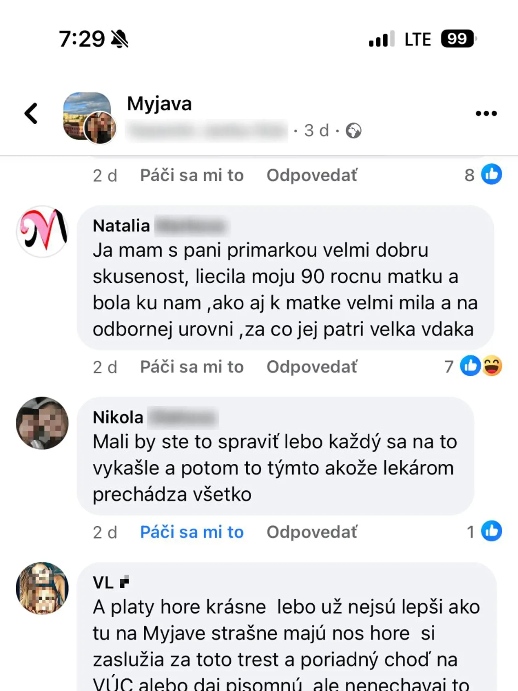 Po zverejnení statusu na sociálnej sieti sa Janke začali ozývať desiatky ďalších ľudí, ktorí majú s touto konkrétnou primárkou interného oddelenia v myjavskej nemocnici, podobnú skúsenosť ako ona.
