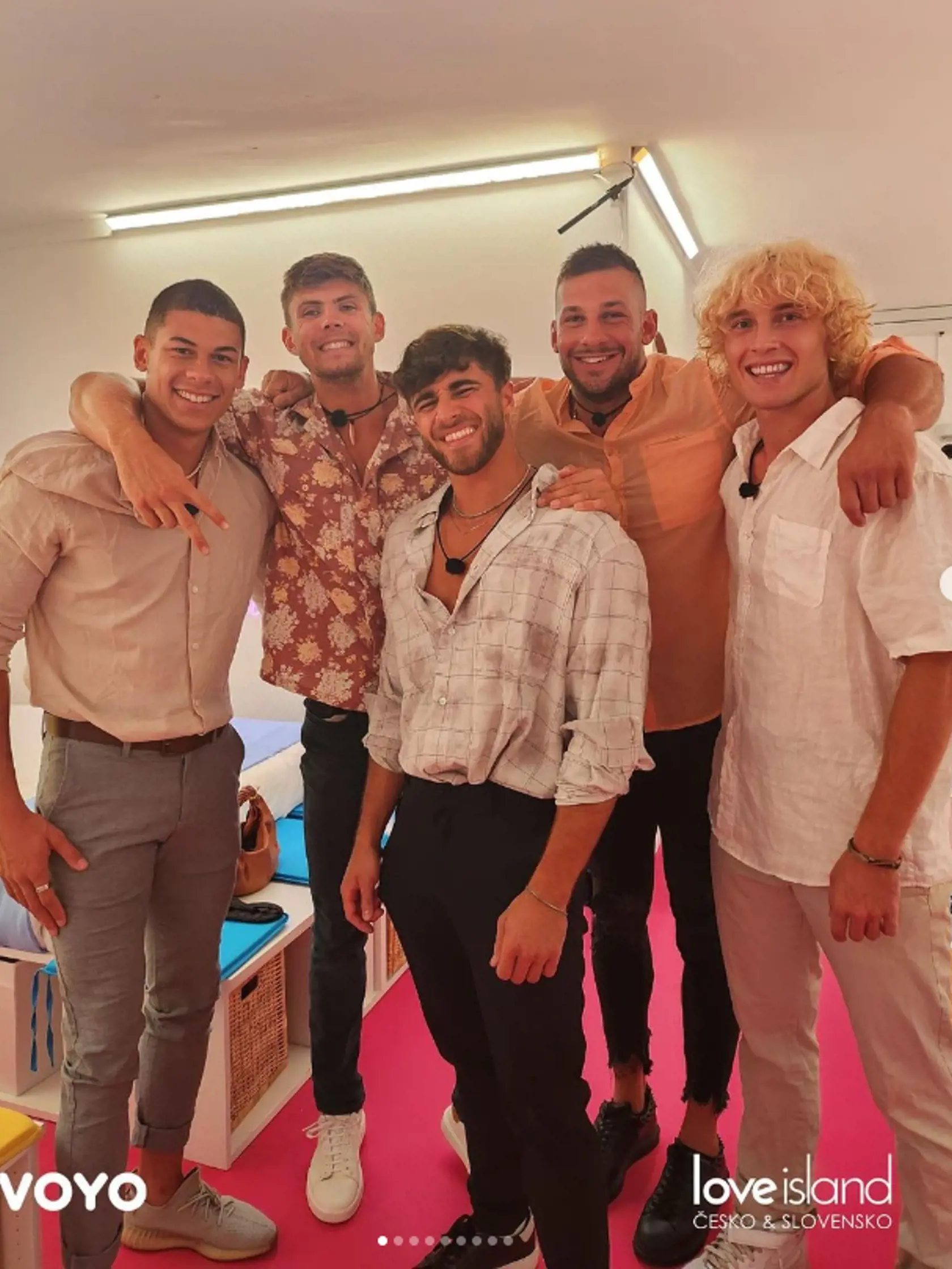 Claude, Honza, Lu, Sandro a Chris.