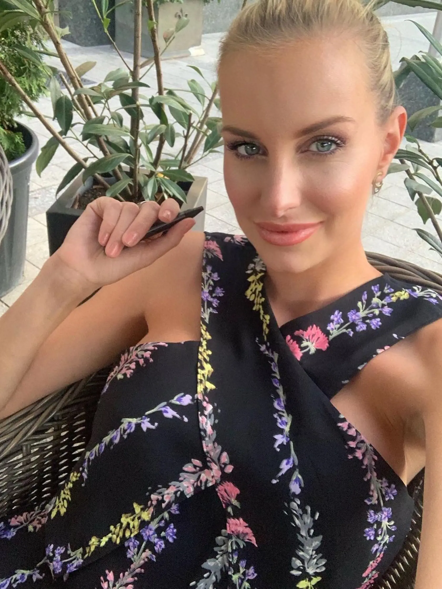 Bývalá misska Denisa Mendrejová.