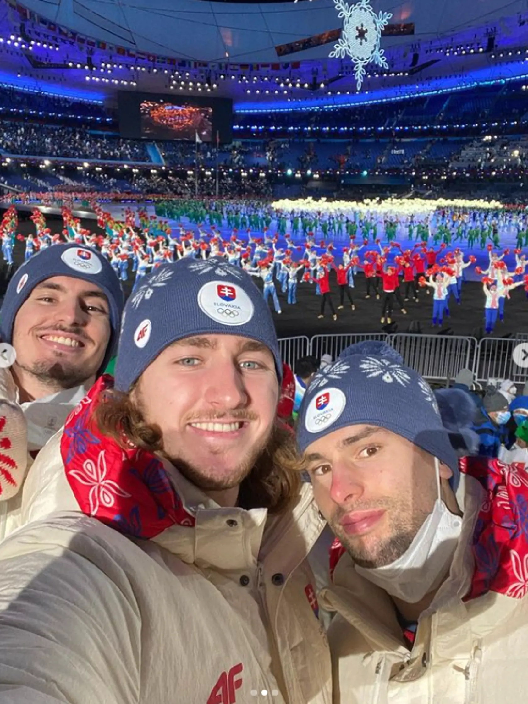 Na olympiáde v Pekingu.