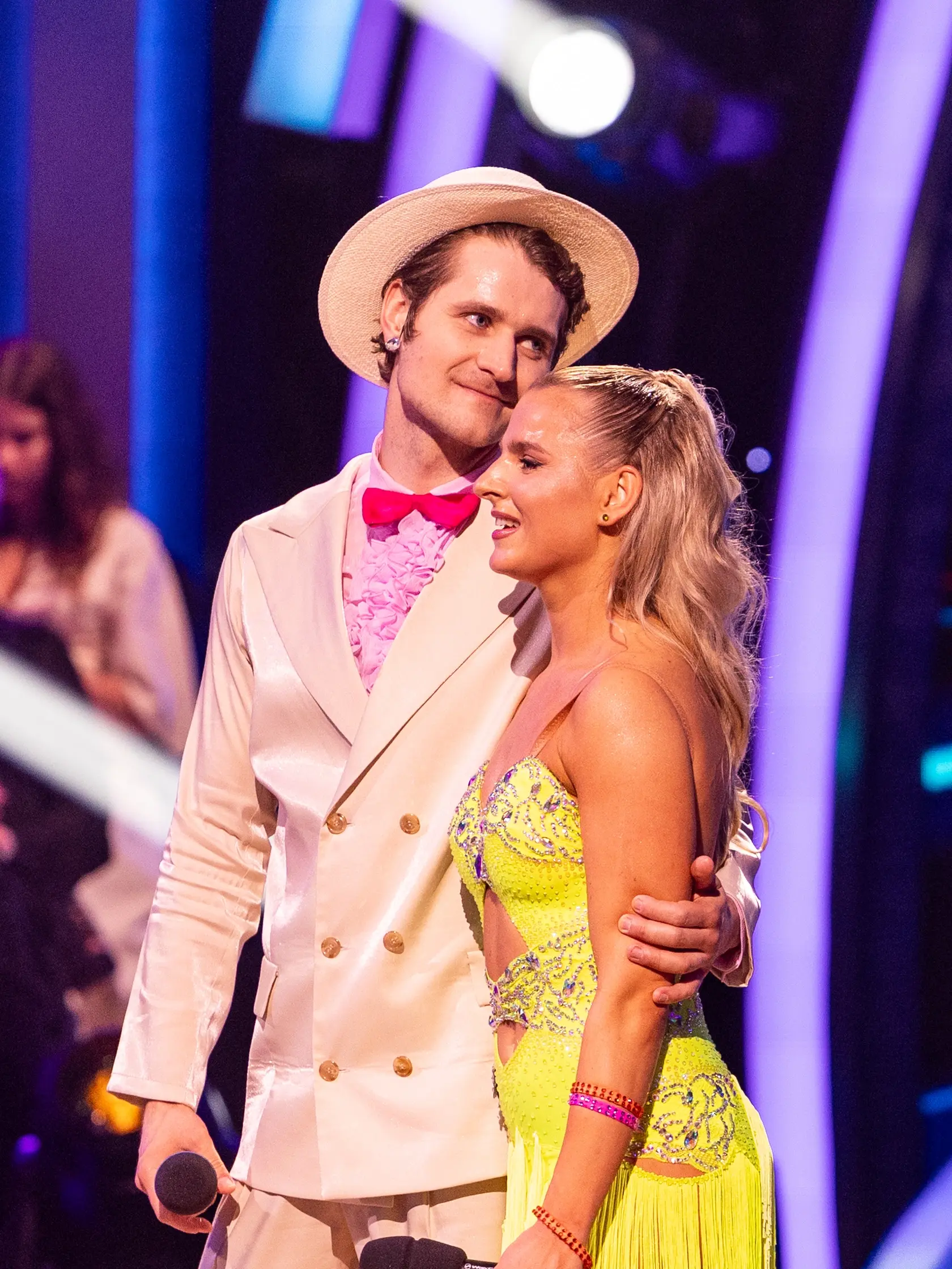 Na snímke Marek Rozkoš a Natália Horváthová počas šiesteho kola Let's dance 2025.