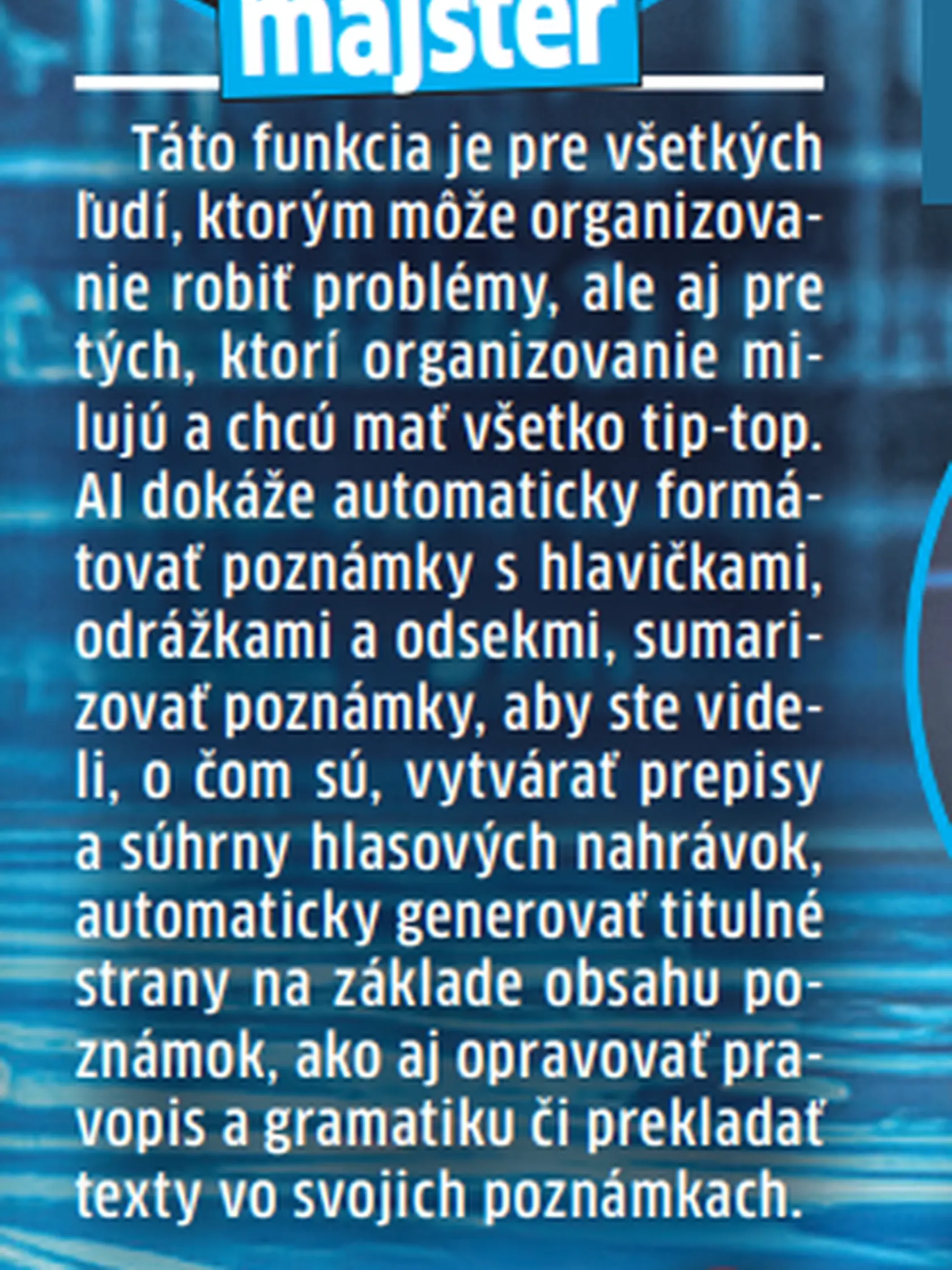 Poznámkový majster
