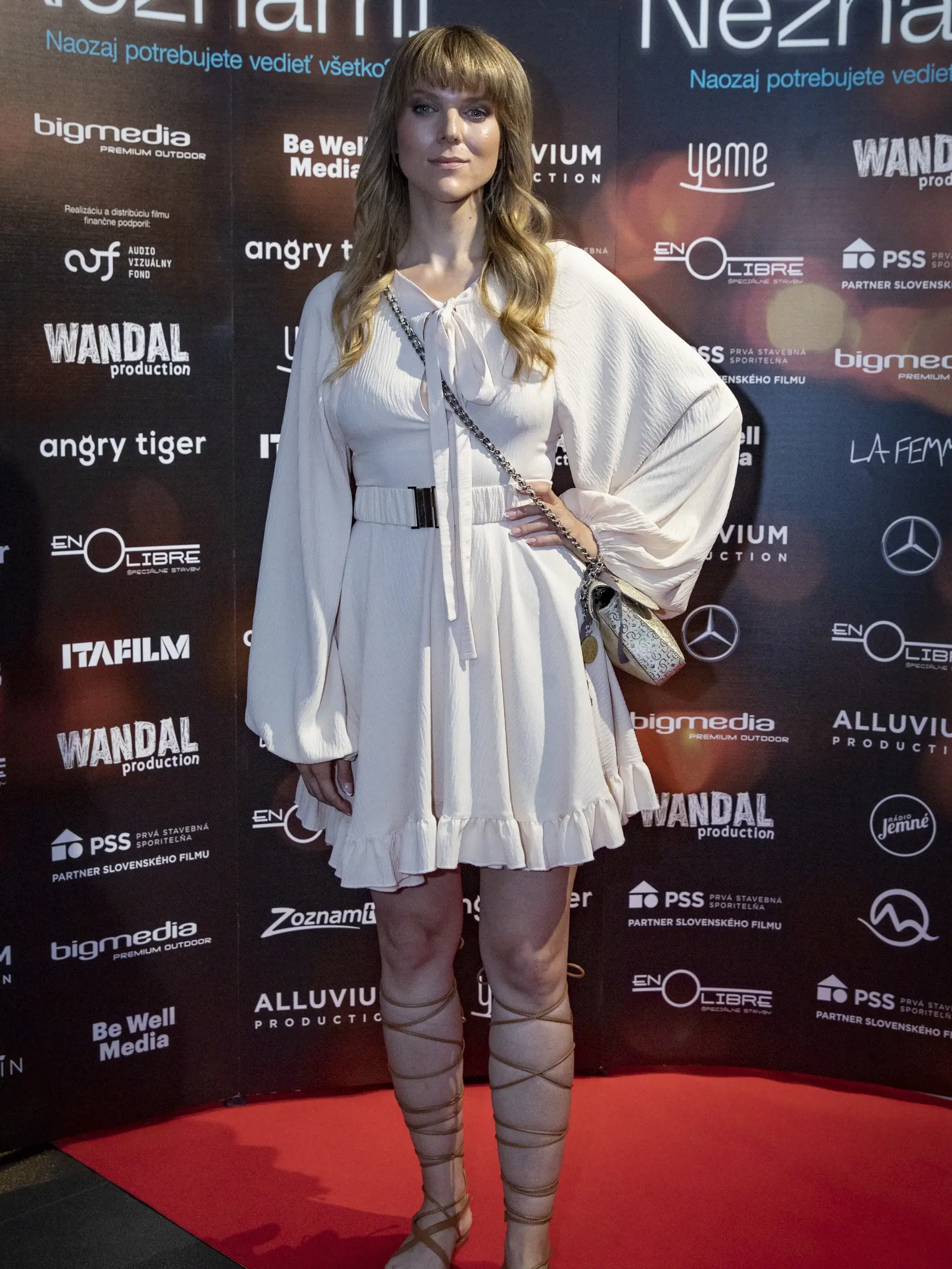 Premiéra filmu Známi Neznámi v bratislavskom Bory Mall. Na snímke je režisérka Zuzana Marianková.