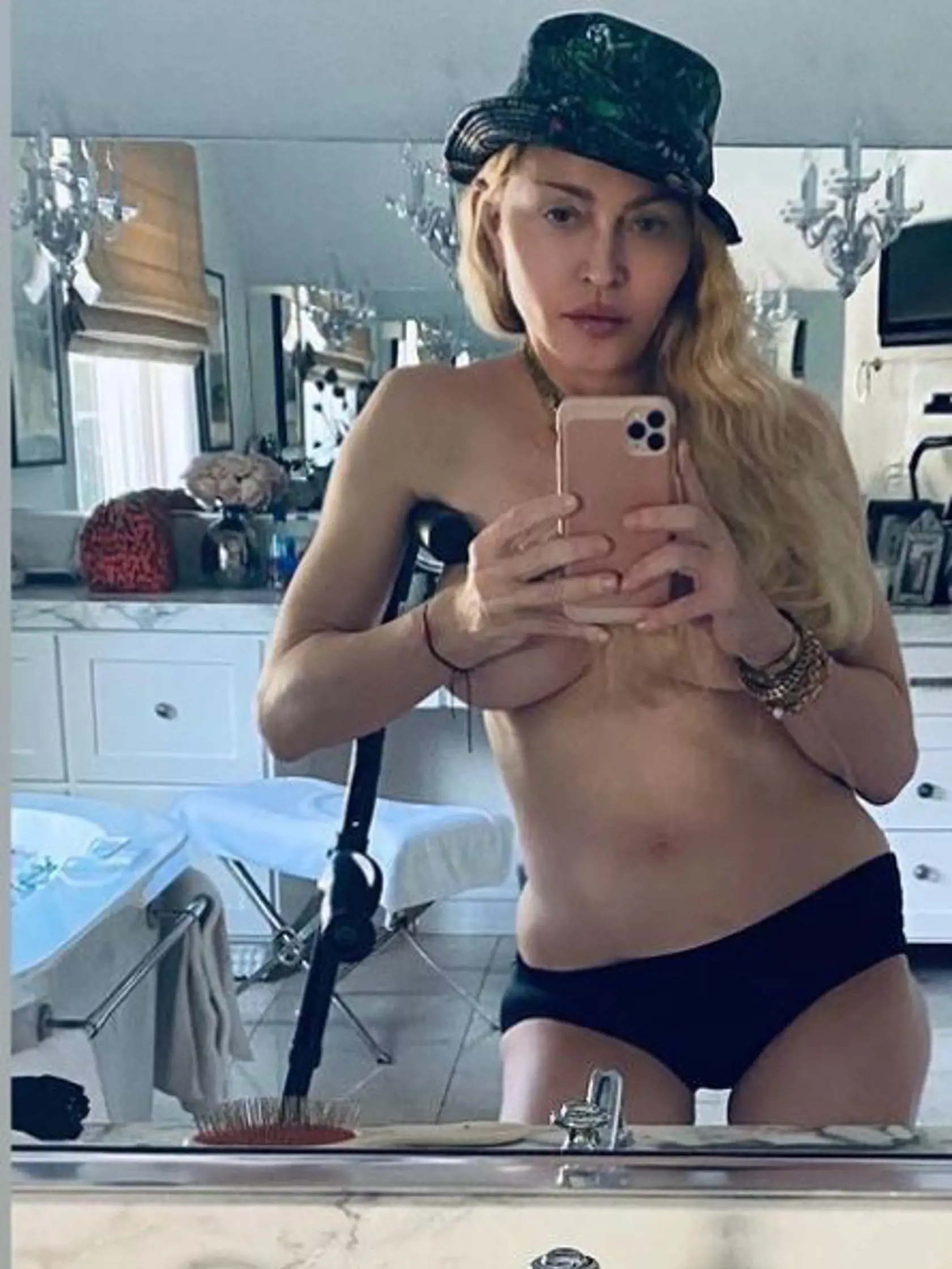 Nezaostávala ani speváčka Madonna.