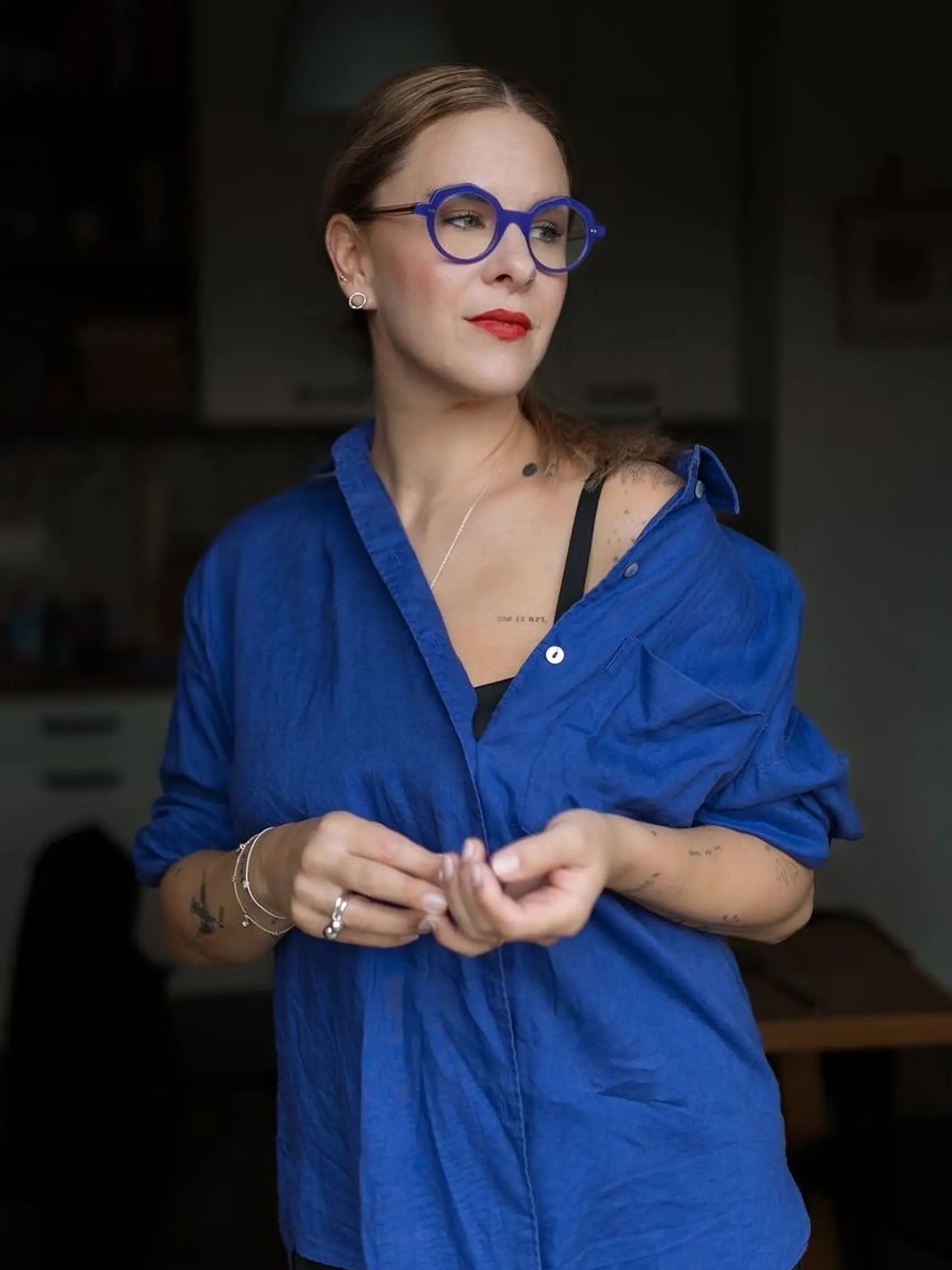 Herečka a spisovateľka Kristína Tormová.