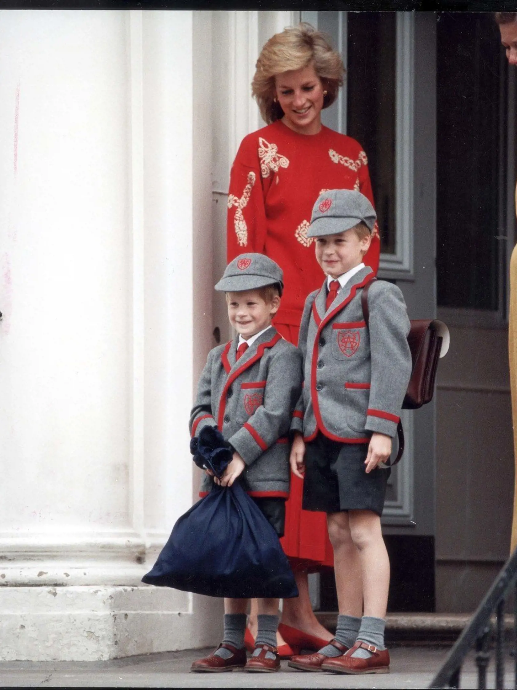 Princezná Diana, princ Harry a princ William