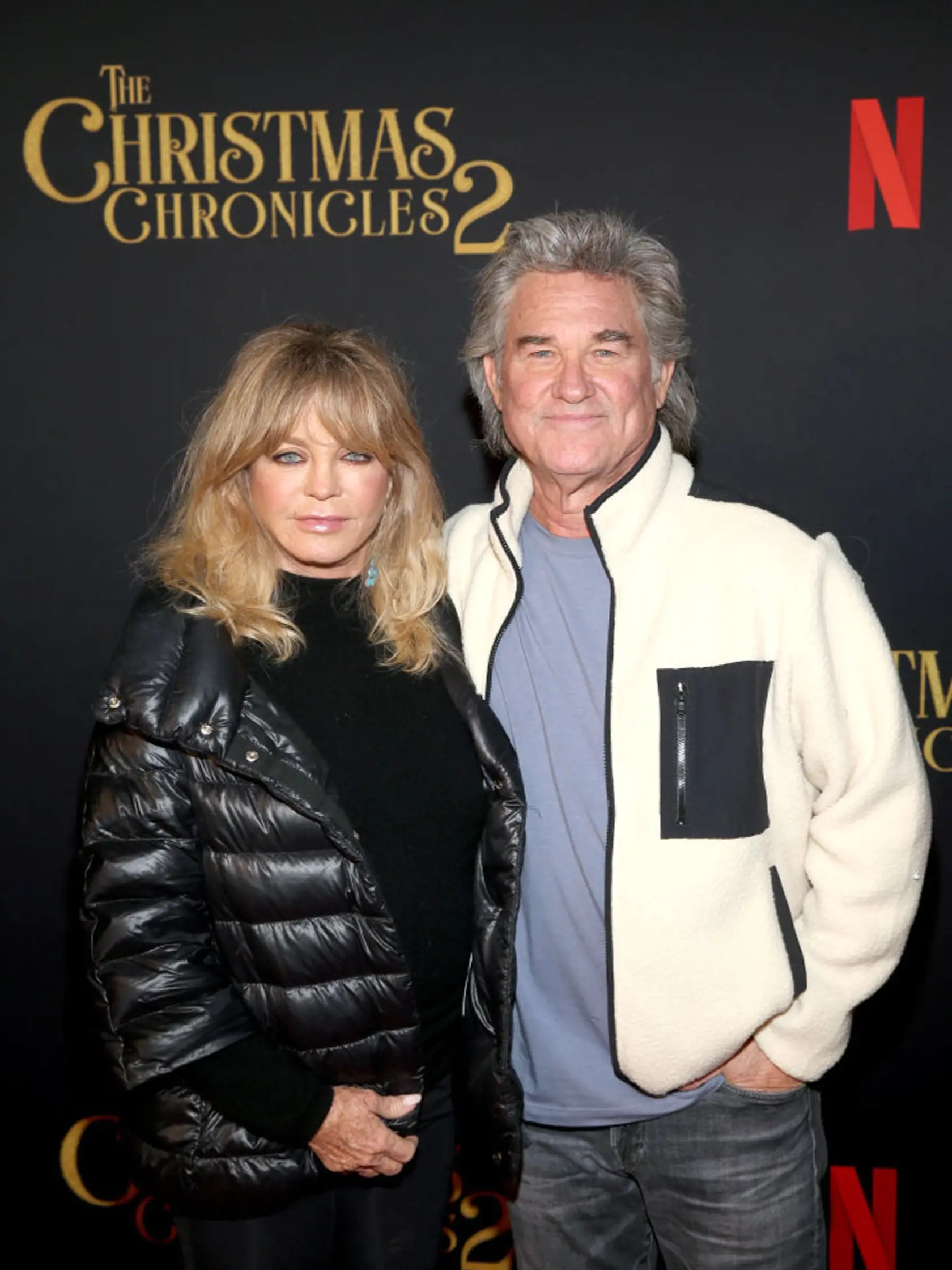 Hollywoodska herečka Goldie Hawn s partnerom Kurtom Russellom