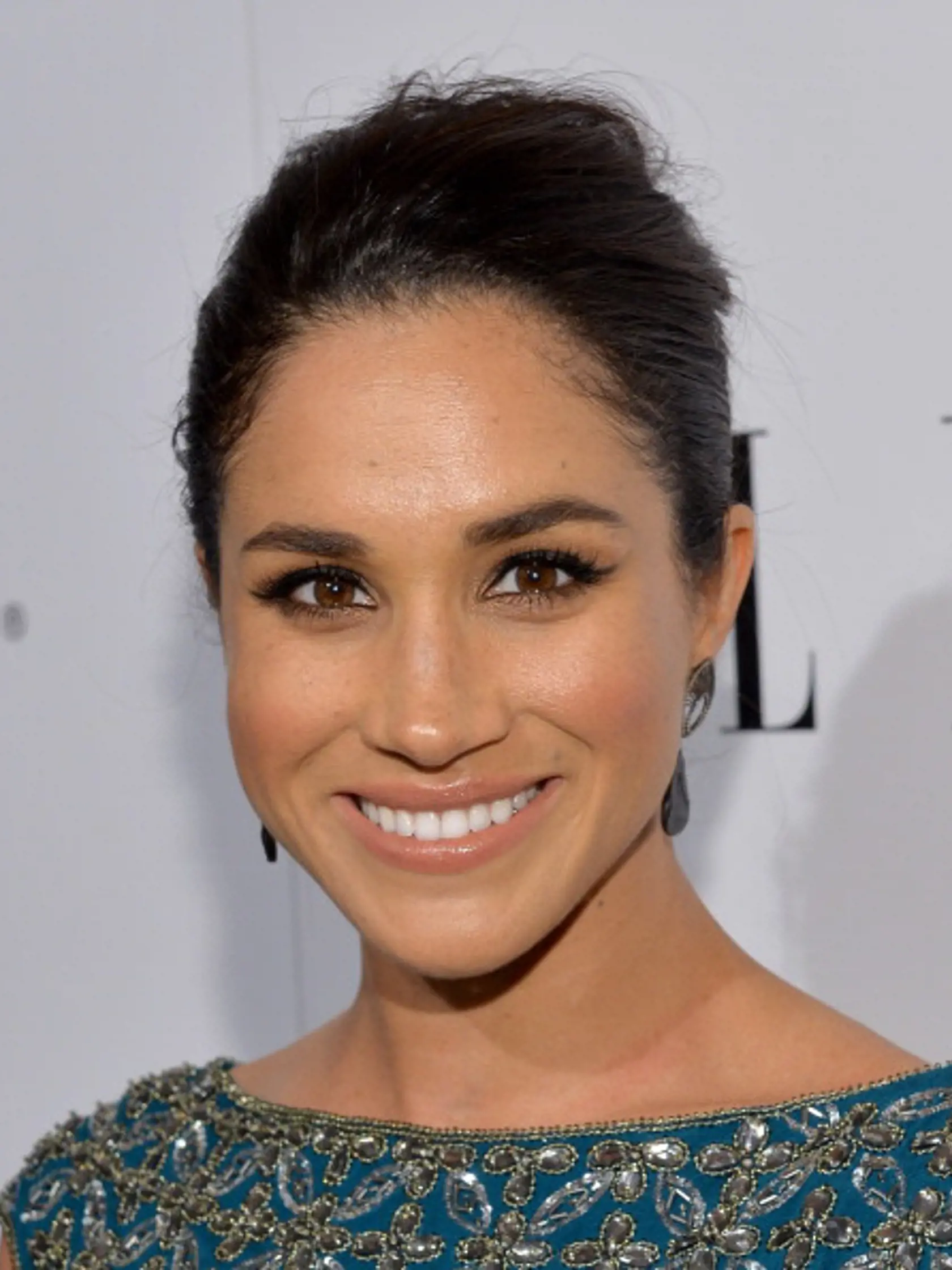 WEST HOLLYWOOD, CA - JANUARY 22:  Actress Meghan Markle attends ELLE's Annual Women in Television Celebration on January 22, 2014 in West Hollywood, California.  (Photo by Michael Buckner/Getty Images for Elle)