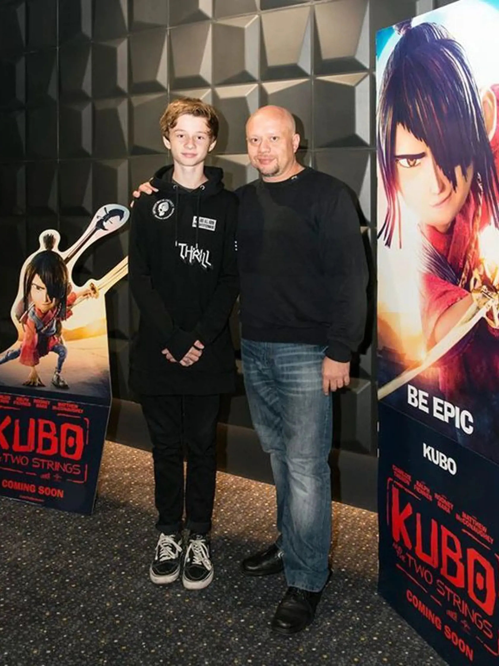 Marián Labuda ml. so synom Richardom