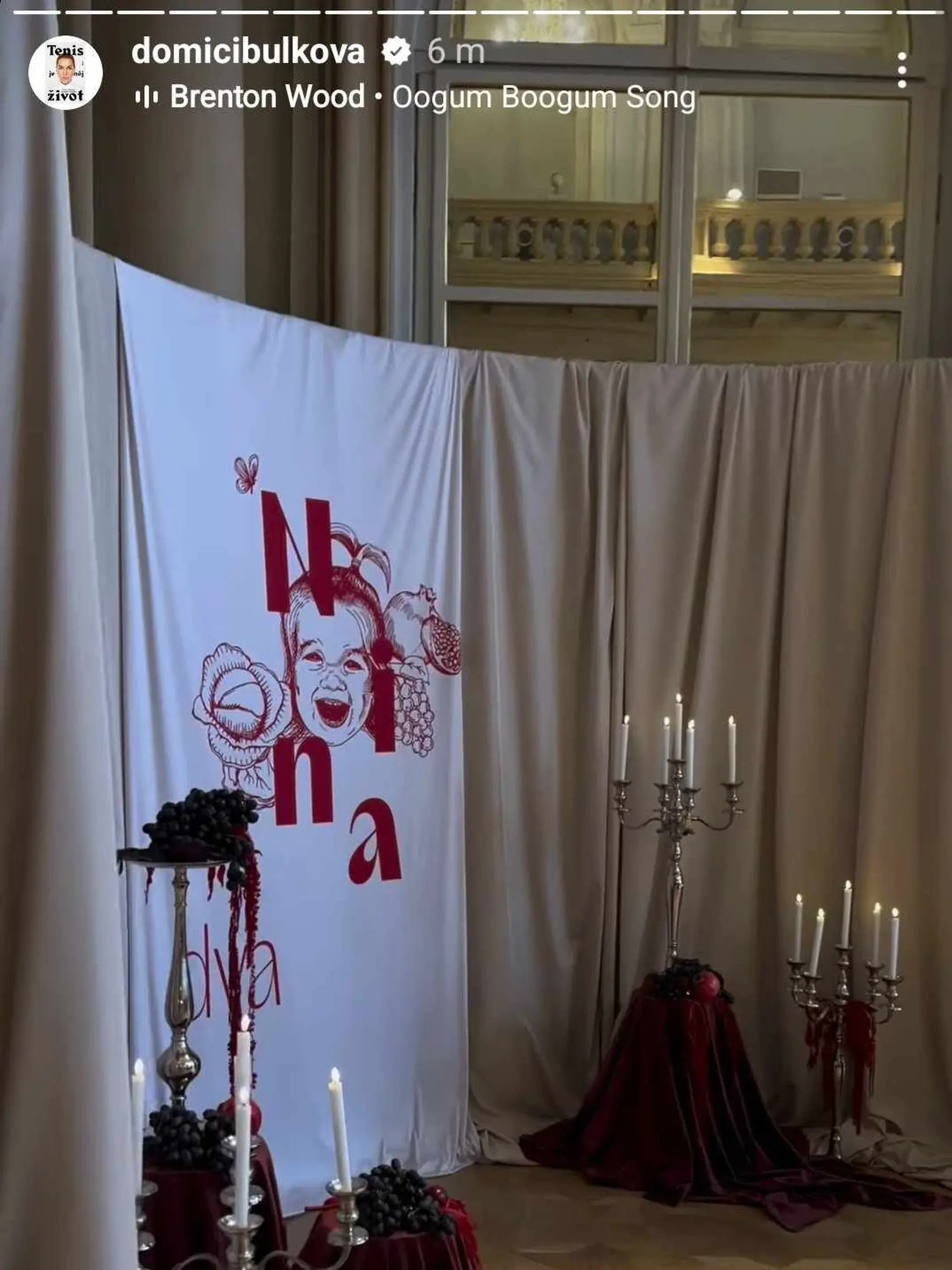 Dominika Cibulková pripravila dcérke honosnú oslavu.