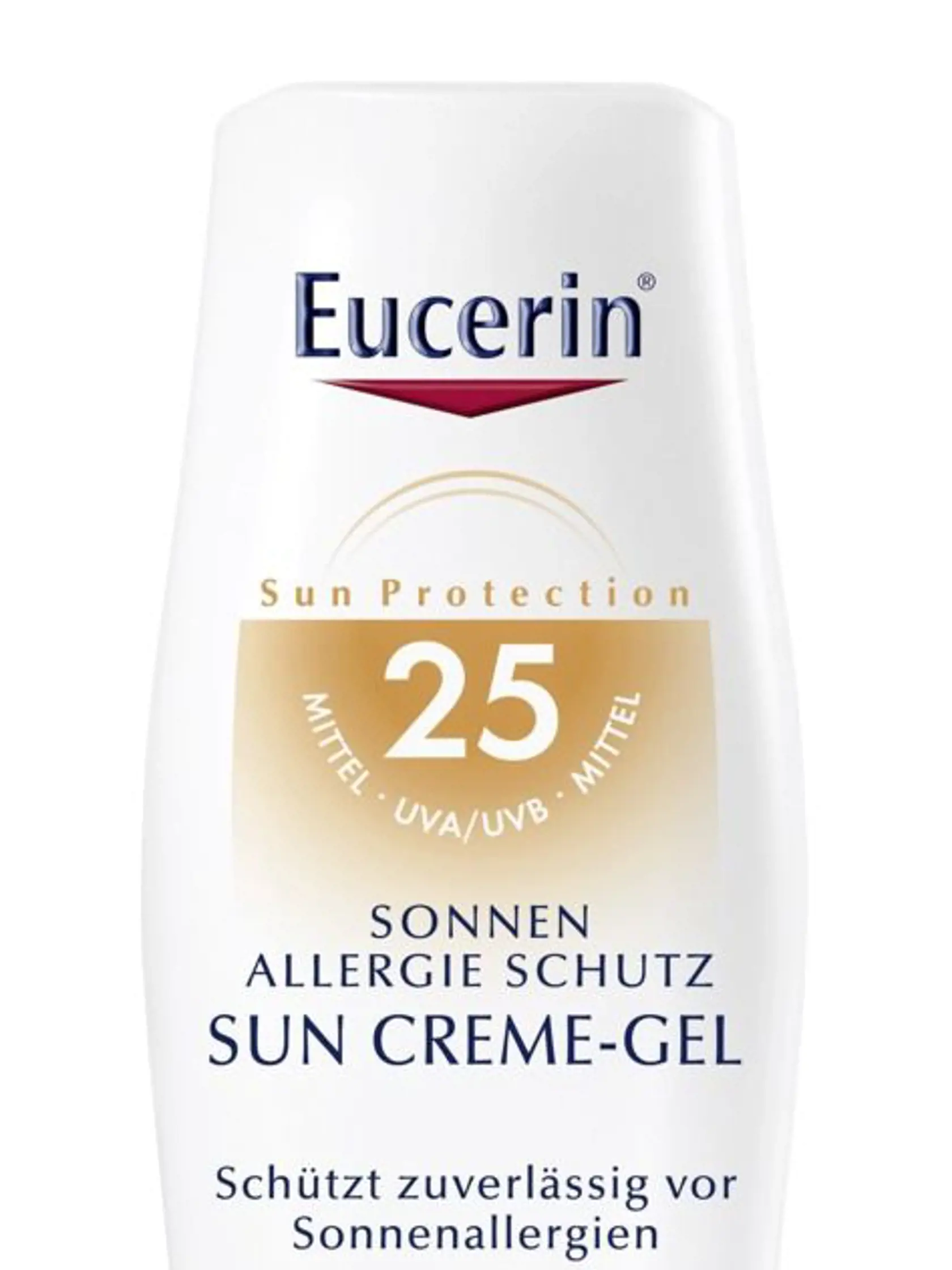 Ochranný krémový gél na opaľovanie proti alergii na slnko SPF 25, Eucerin, 18,26 €
