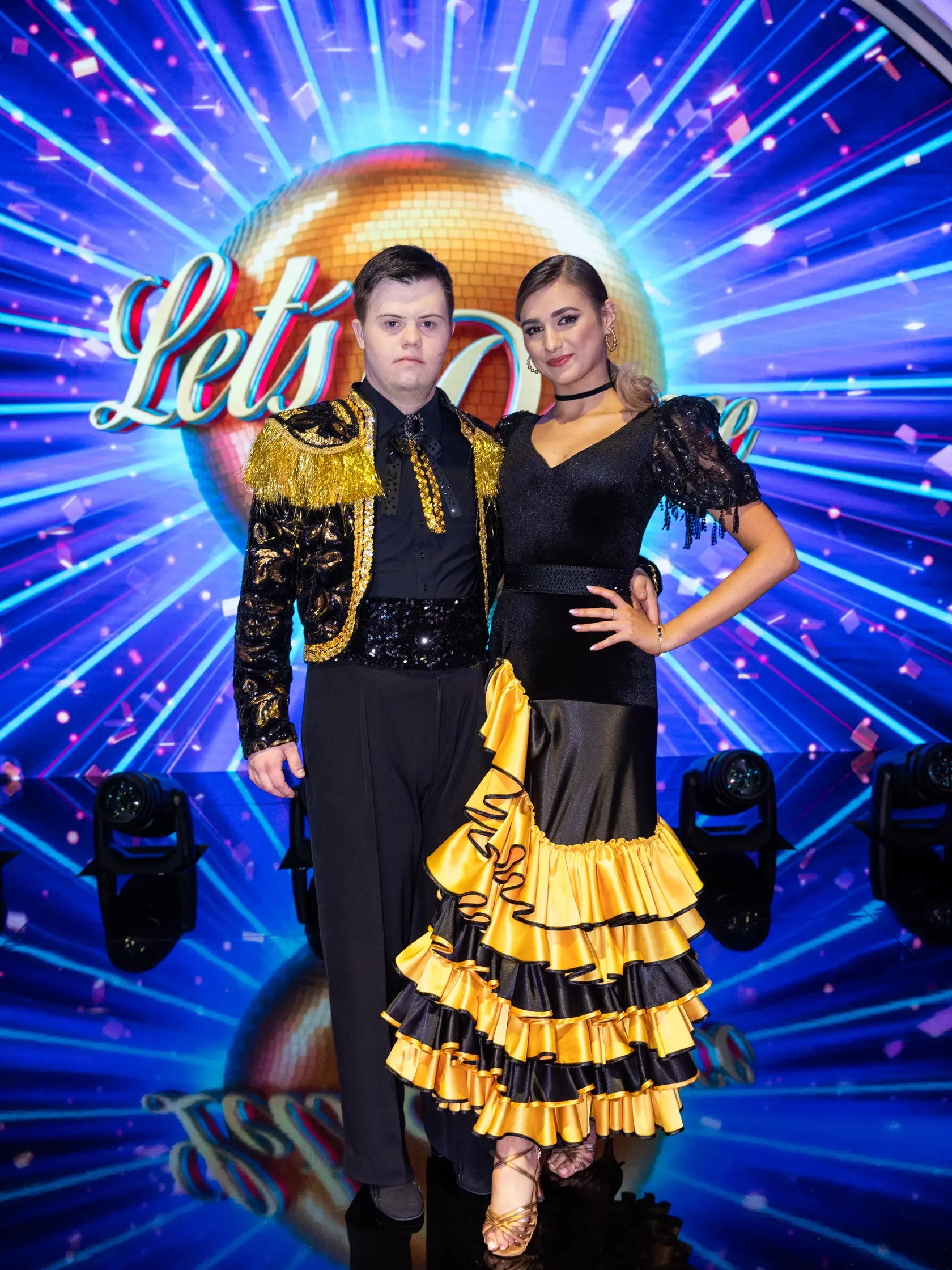 Šimon Jakuš a Patrícia Piešťanská počas štvrtého  kola Let's dance 2025.