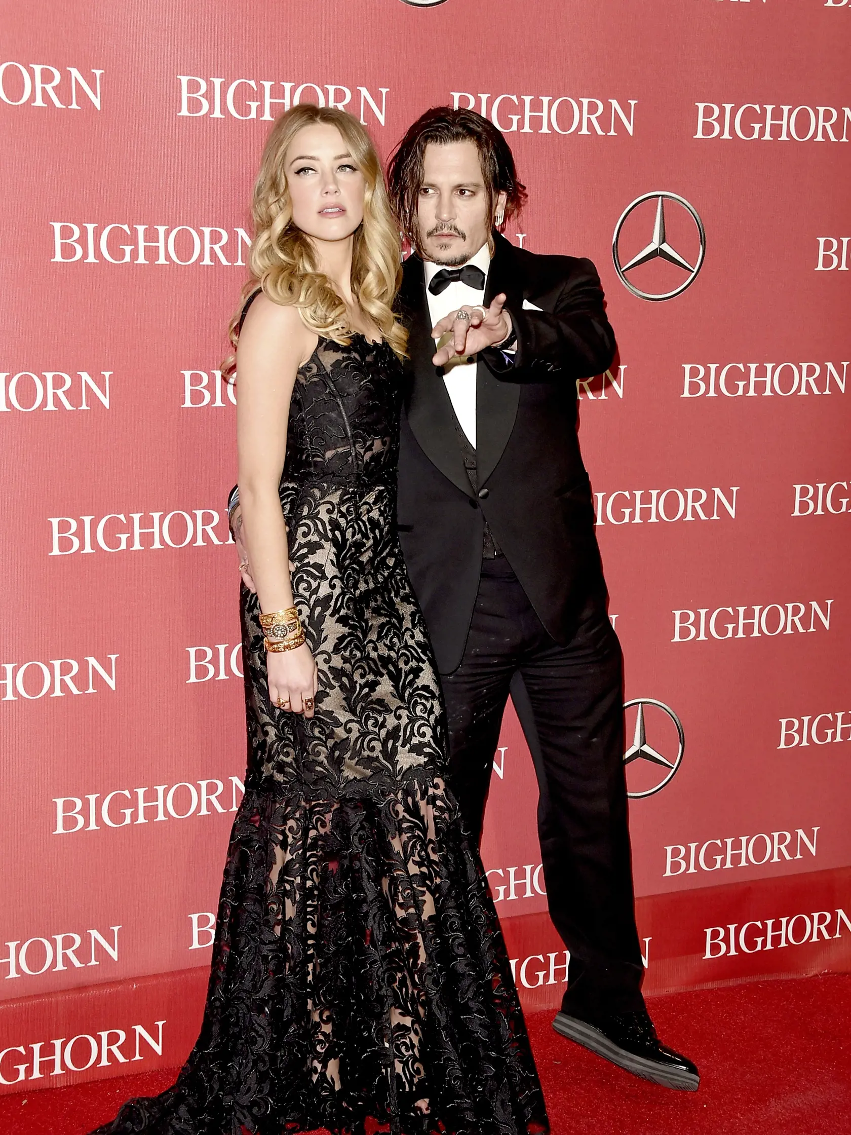 Amber Heard (34) & Johnny Depp (57)