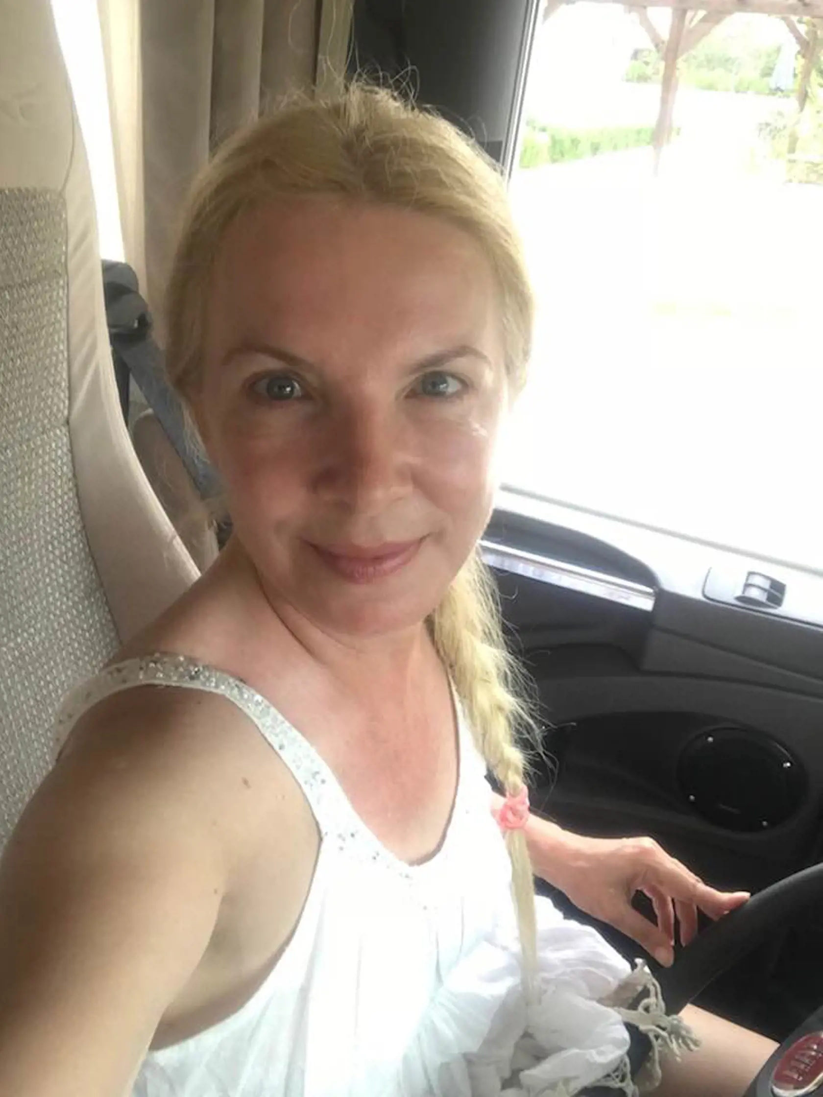 Eva Černá si karavan aj sama šoféruje.